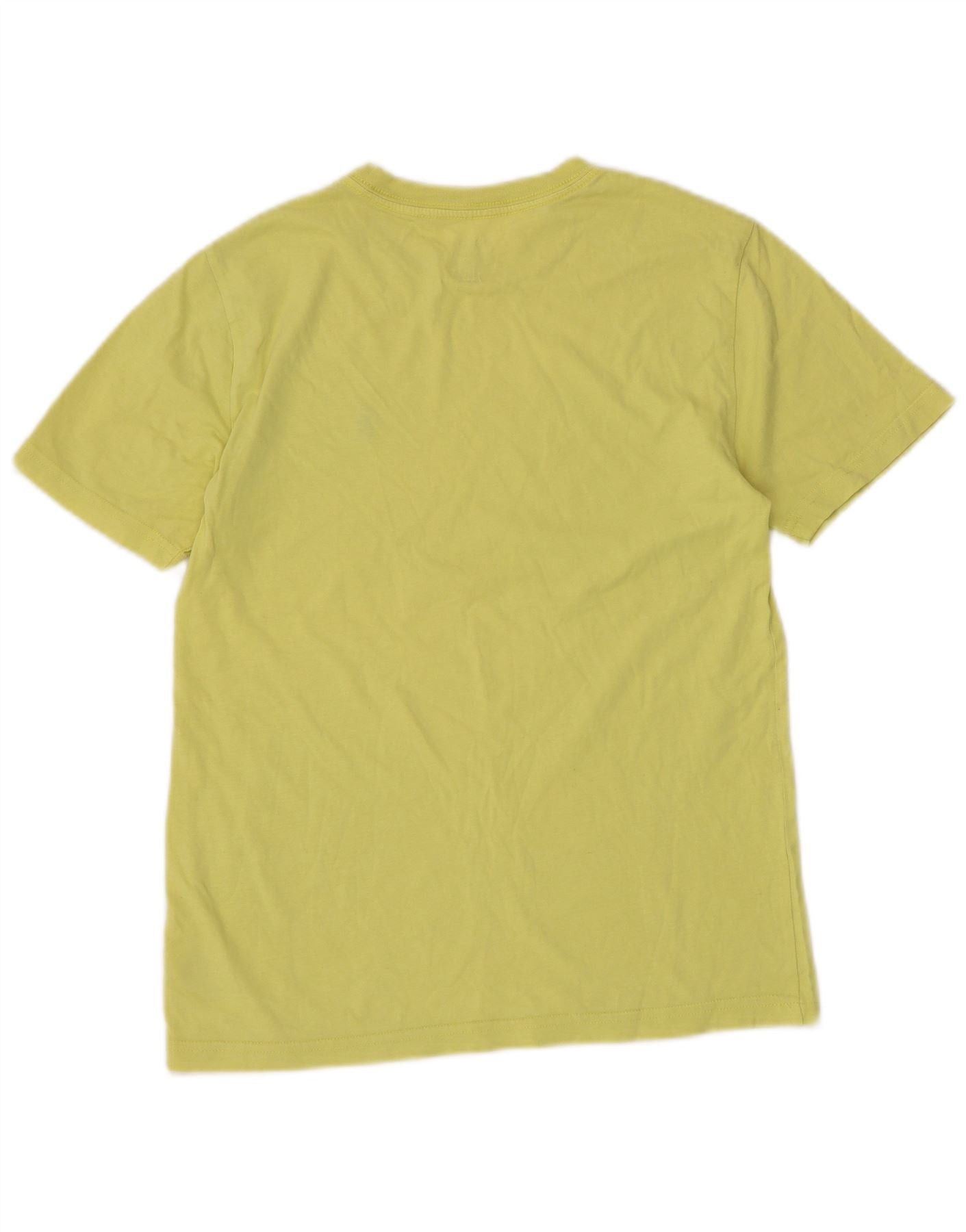 Polo Ralph Lauren Boys T-Shirt Top 10-11 Years Medium Yellow Cotton Size M / US 6-8 / IT 42-44 - 2 Thumbnail