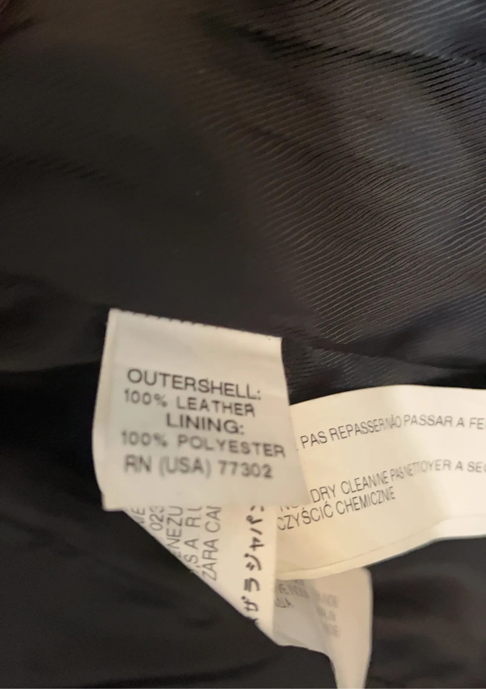Zara Zara Leather Jacket Size M / US 6-8 / IT 42-44 - 3 Thumbnail