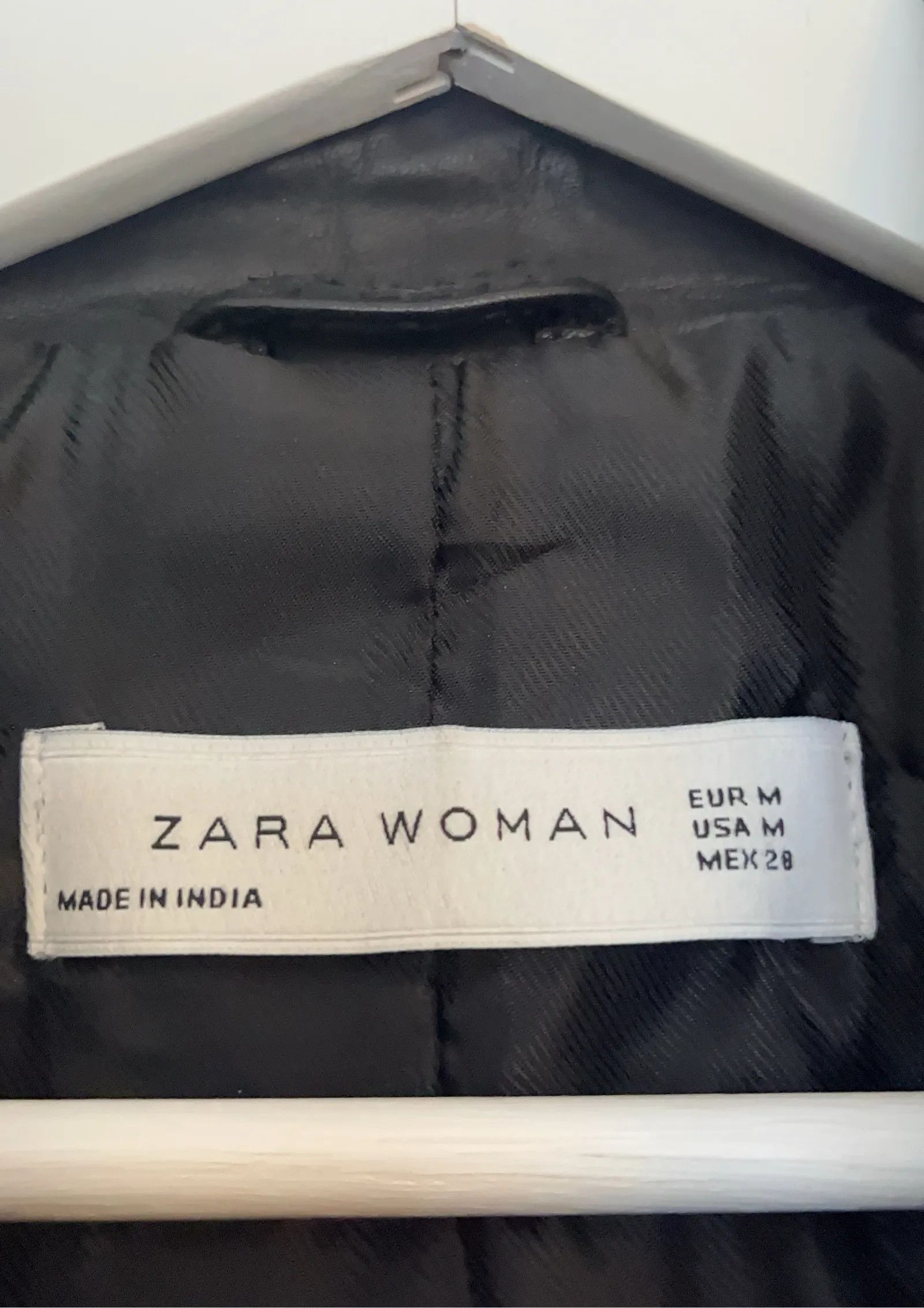 Zara Zara Leather Jacket Size M / US 6-8 / IT 42-44 - 2 Thumbnail