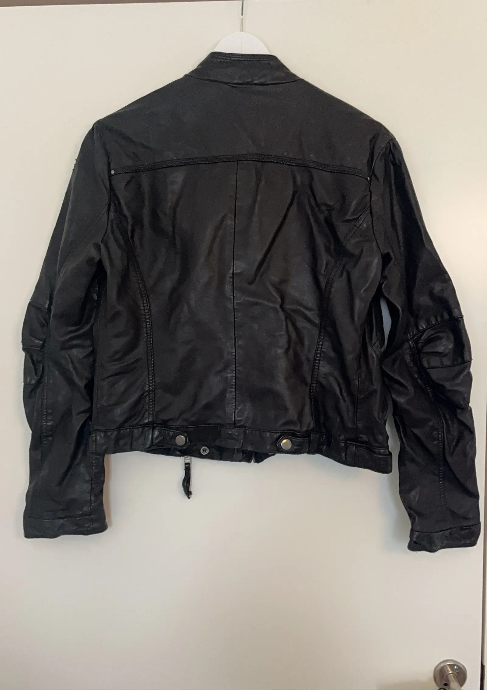Zara Zara Leather Jacket Size M / US 6-8 / IT 42-44 - 4 Thumbnail