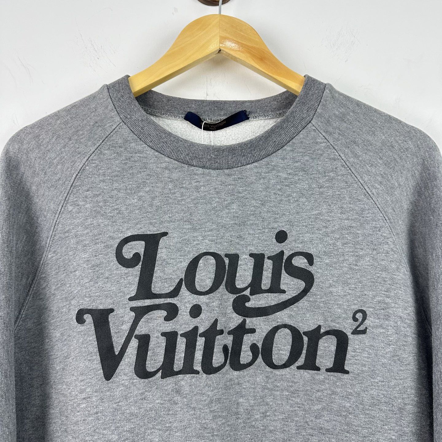 Louis Vuitton Louis Vuitton x Nigo Logo Print Sweatshirt L Size US L / EU 52-54 / 3 - 5 Thumbnail