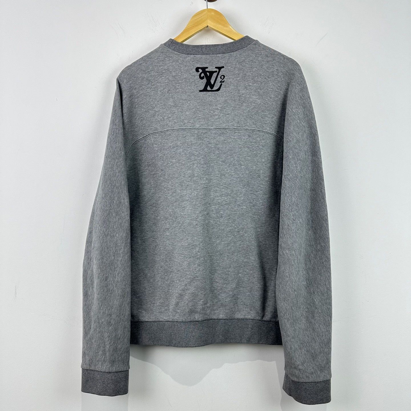 Louis Vuitton Louis Vuitton x Nigo Logo Print Sweatshirt L Size US L / EU 52-54 / 3 - 3 Thumbnail
