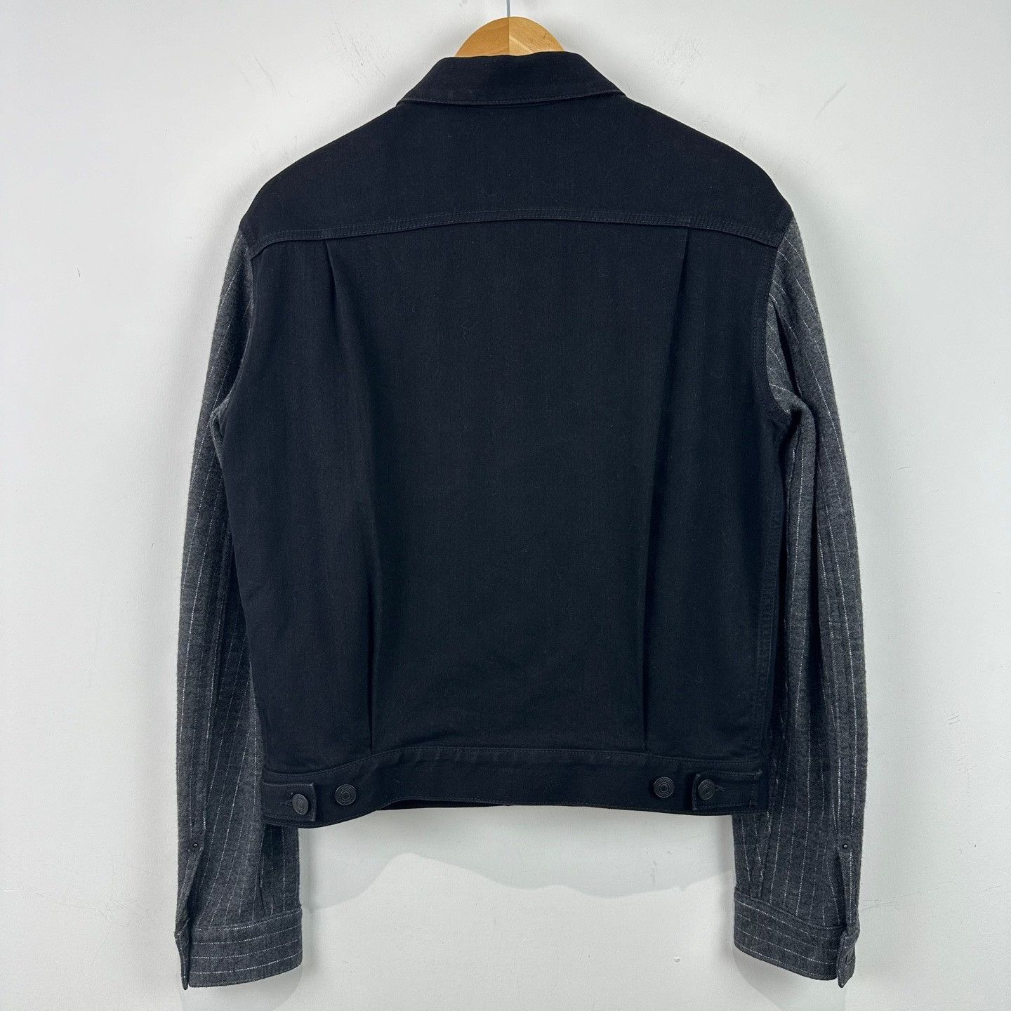 Dior Dior Pinstripe Wool Sleeve Denim Jacket 44 Size US S / EU 44-46 / 1 - 3 Thumbnail