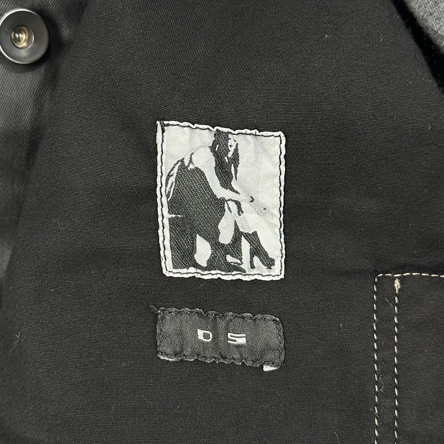 Rick Owens Rick Owens Waxed Denim Vest Size S Size US S / EU 44-46 / 1 - 5 Thumbnail