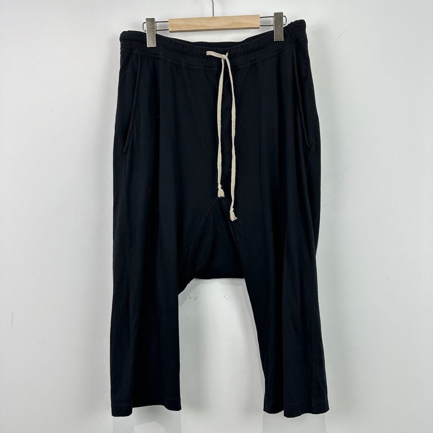 Rick Owens Rick Owens Dropped Crotch Lounge Pants Size M Size US 32 / EU 48 - 2 Thumbnail