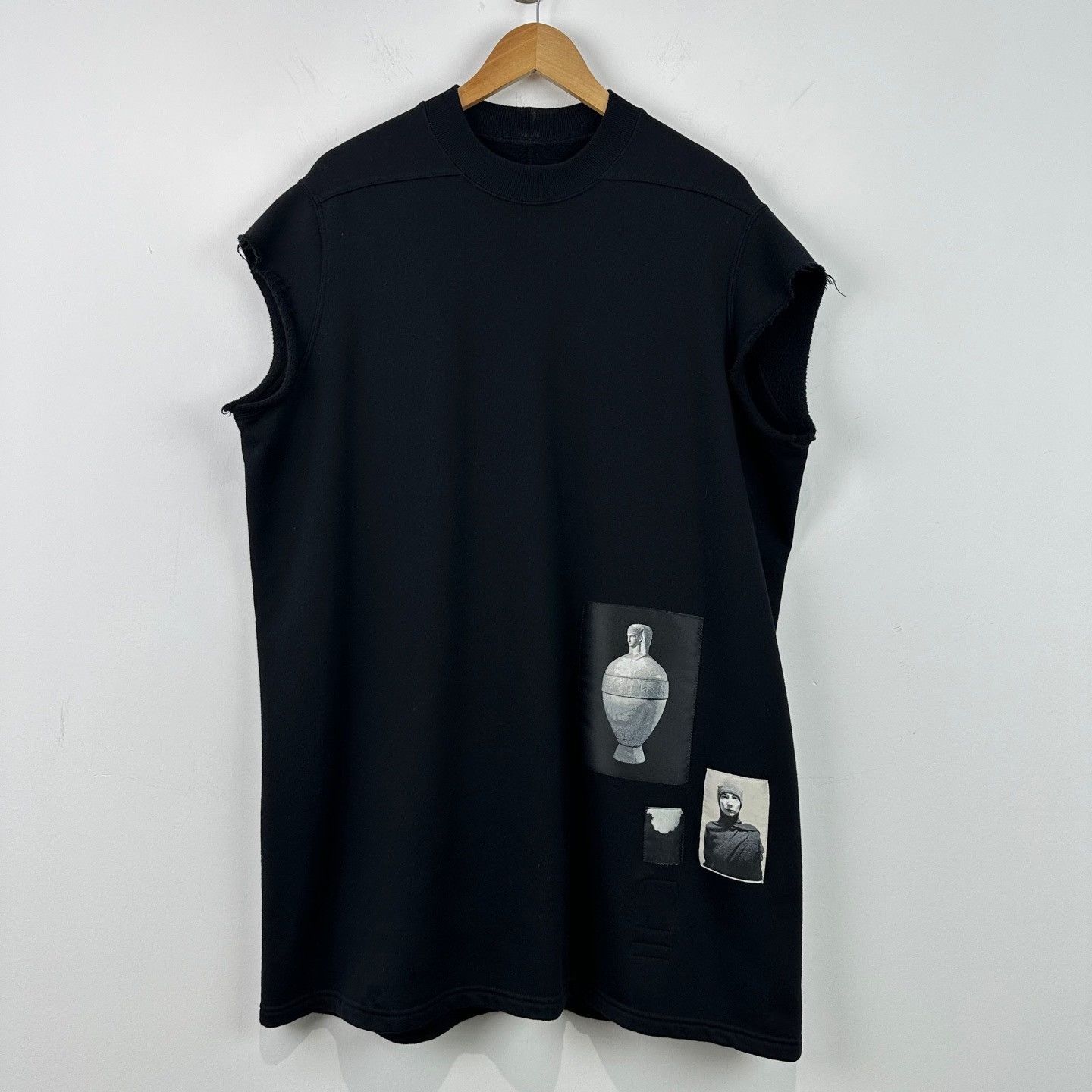 Rick Owens Rick Owens Graphic Patch Sleeveless Sweatshirt ONE SIZE Size US M / EU 48-50 / 2 - 2 Thumbnail