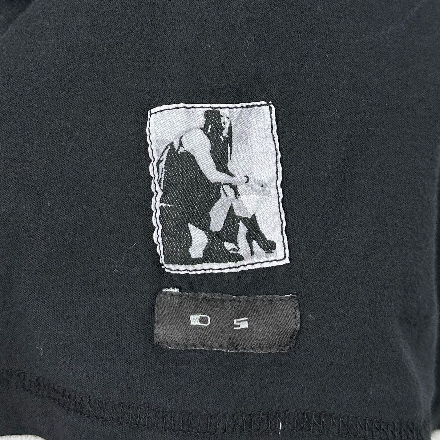 Rick Owens Rick Owens Black Longline T-Shirt Size S Size US S / EU 44-46 / 1 - 5 Thumbnail