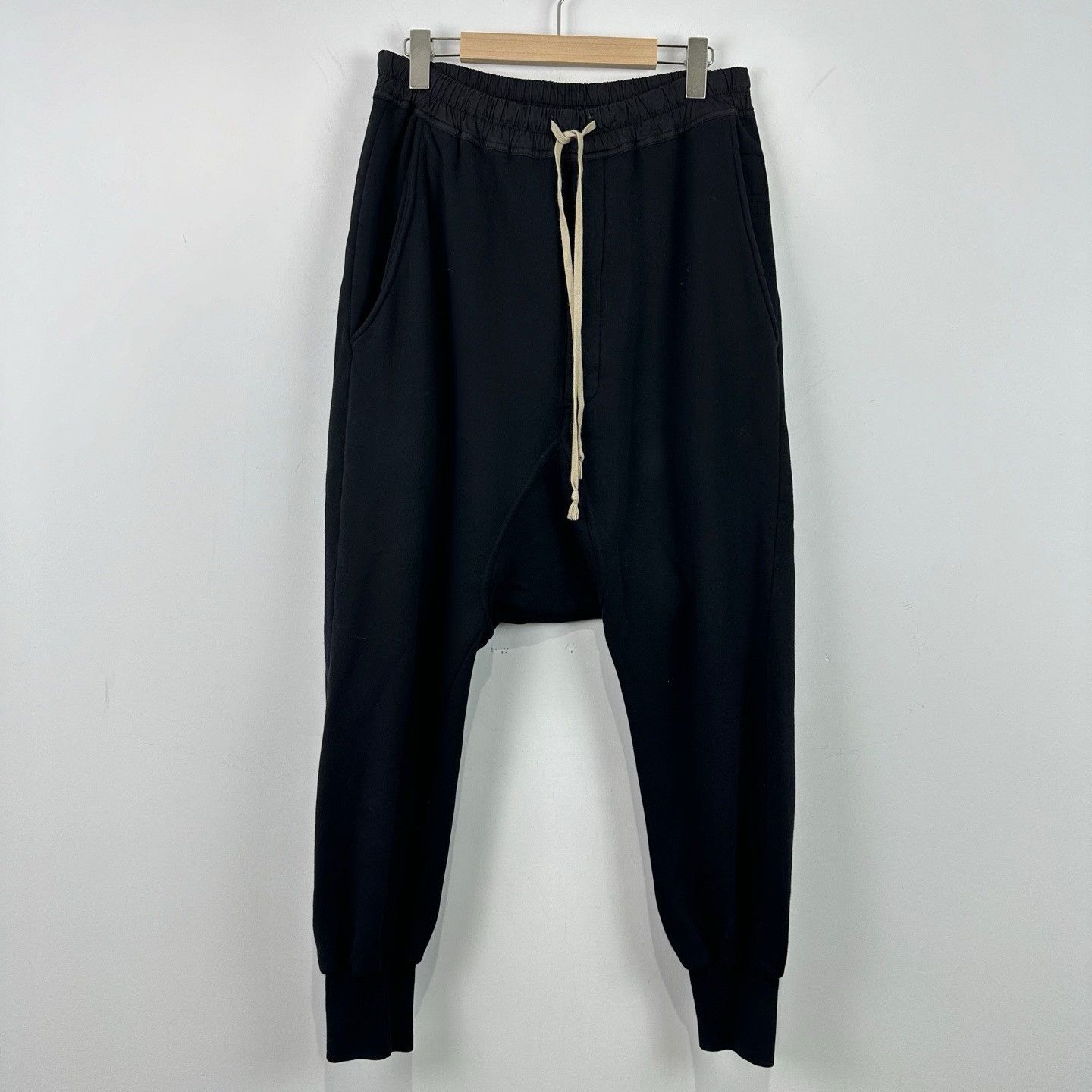 Rick Owens Rick Owens Drop Crotch Sweatpants Size 30 Size US 30 / EU 46 - 2 Thumbnail