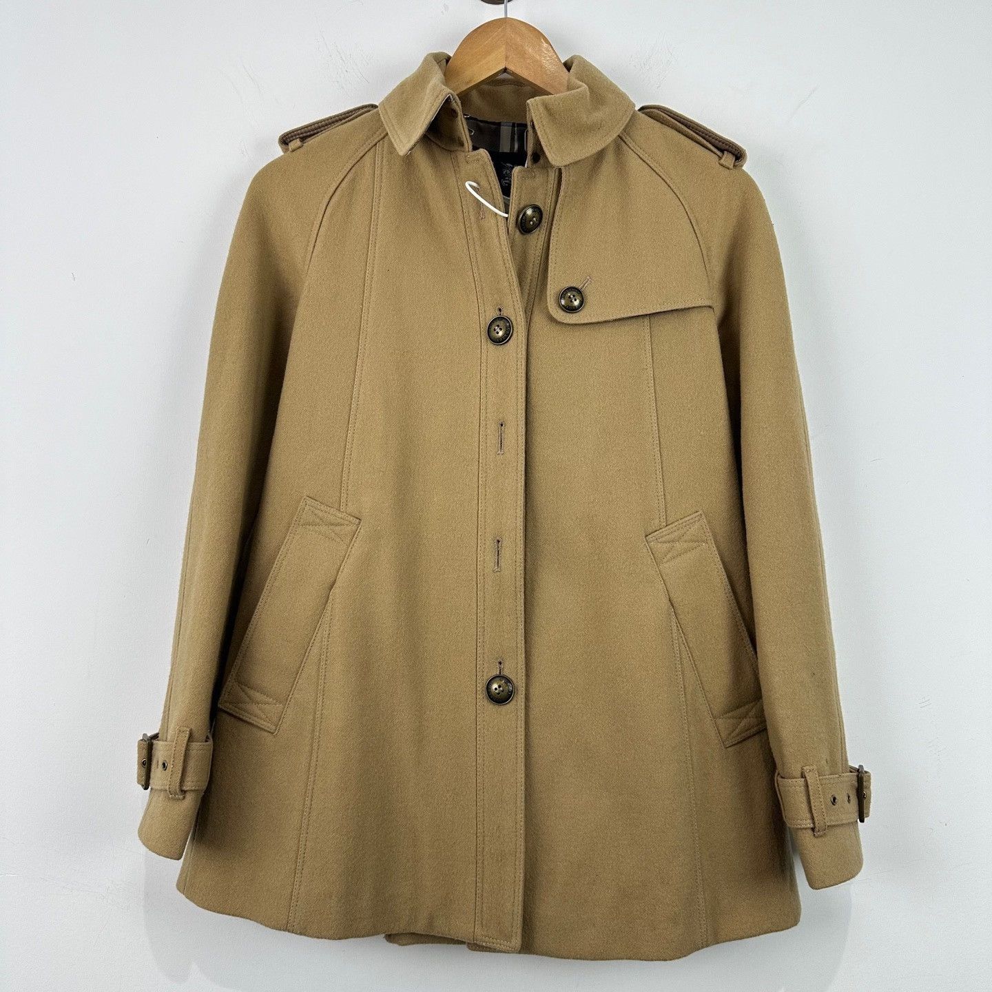 Burberry Burberry Wool Blend Pea Coat Size 38 Size XS / US 0-2 / IT 36-38 - 2 Thumbnail