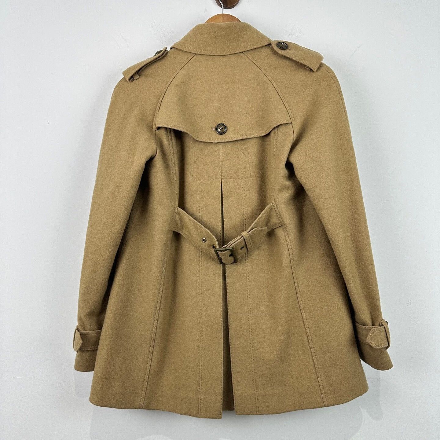 Burberry Burberry Wool Blend Pea Coat Size 38 Size XS / US 0-2 / IT 36-38 - 3 Thumbnail