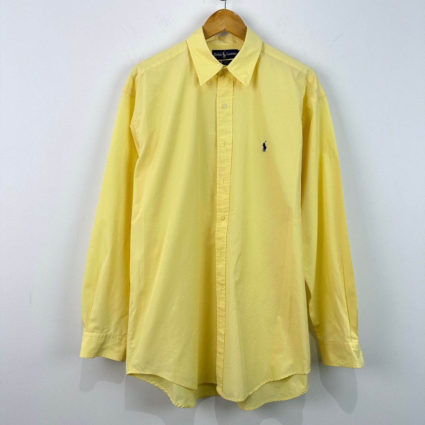 Ralph Lauren Ralph Lauren Yellow Embroidered Pony Blake Shirt L Size US L / EU 52-54 / 3 - 2 Thumbnail