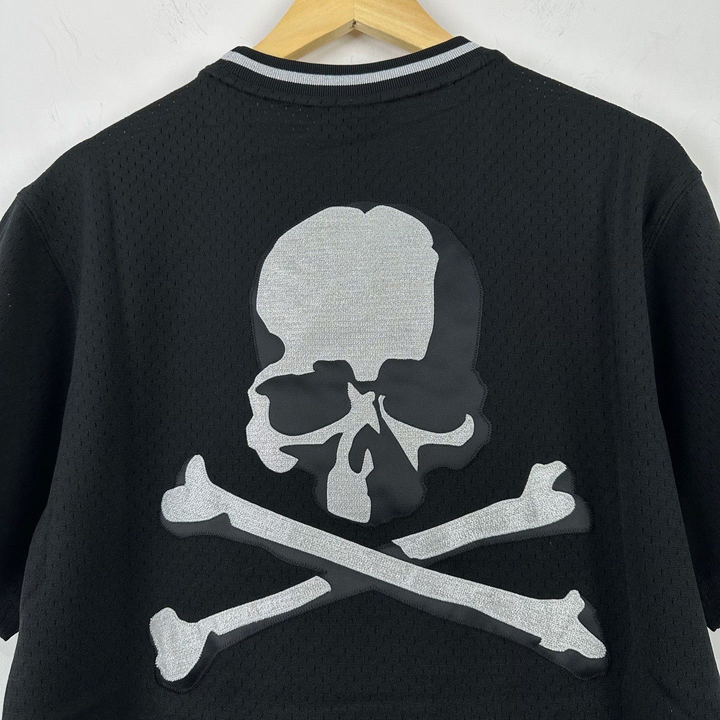 Mastermind Japan mastermind JAPAN x Mitchell & Ness Skull T-Shirt M Size US M / EU 48-50 / 2 - 6 Thumbnail