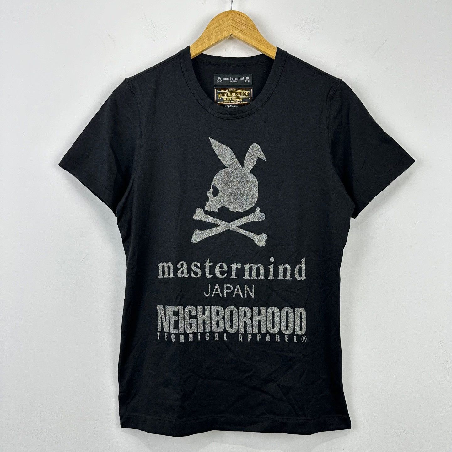 Mastermind Japan Neighborhood x mastermind JAPAN Glitter Logo T-Shirt S Size US S / EU 44-46 / 1 - 2 Thumbnail