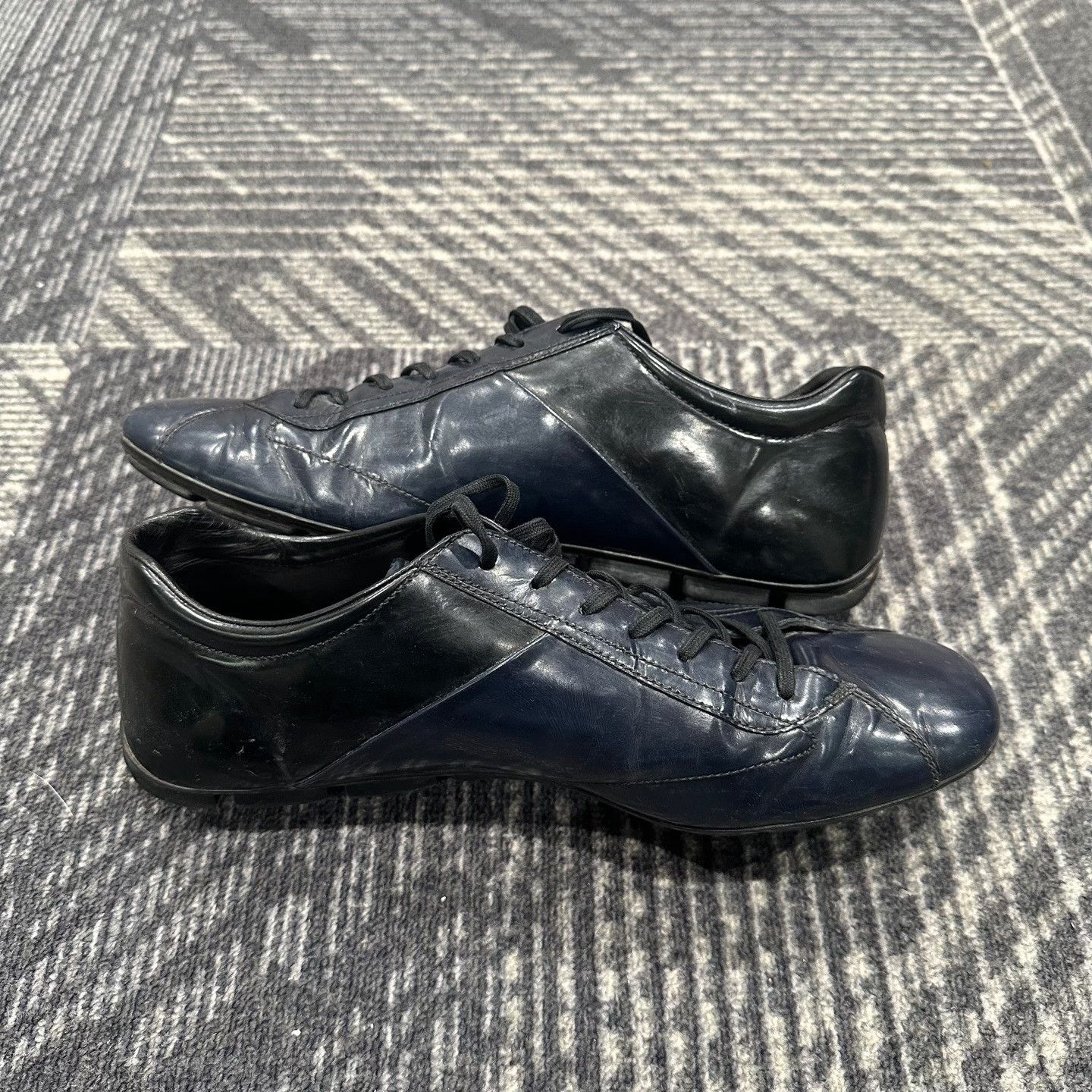 Prada Prada Bi-color Leather Racing Shoes US 7 Size US 7 / EU 40 - 6 Thumbnail