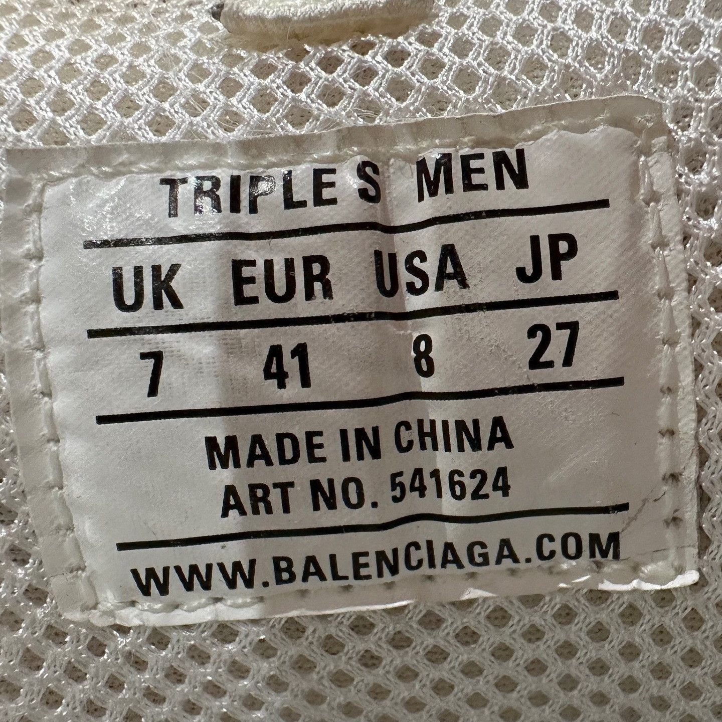 Balenciaga Balenciaga Triple S Clear Sole Sneakers Size 41 Size US 8 / EU 41 - 8 Thumbnail