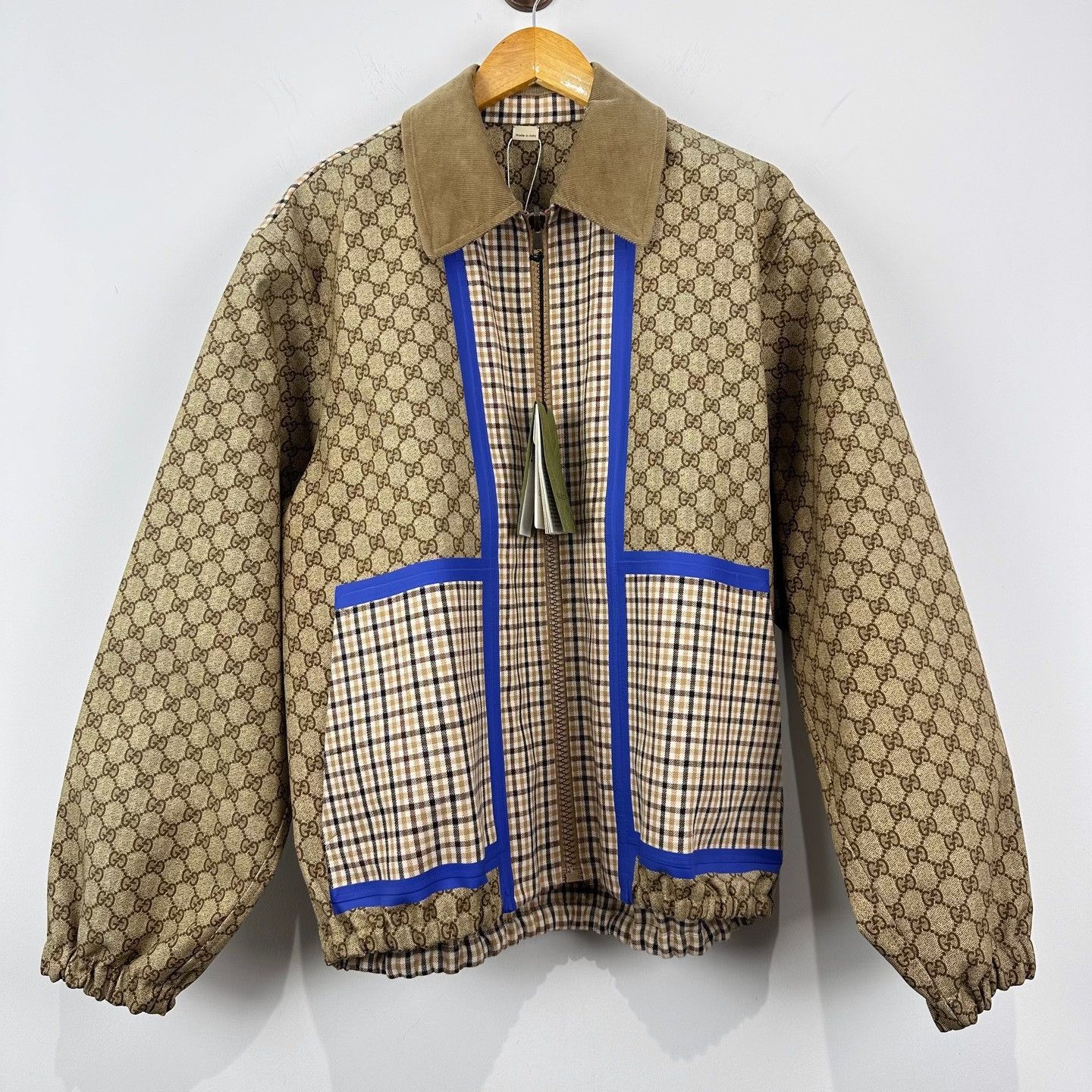 Gucci Gucci GG Monogram Reversible Check Jacket Size 48 Size US M / EU 48-50 / 2 - 2 Thumbnail