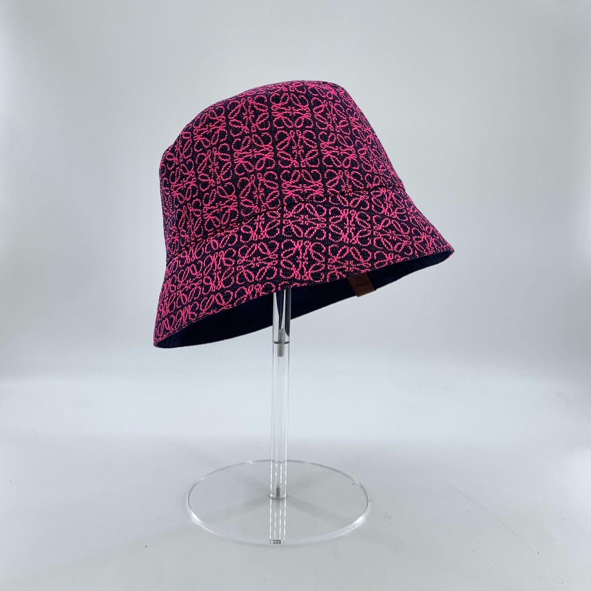 Loewe Loewe Pink Anagram Bucket Hat 58 Size ONE SIZE - 3 Thumbnail