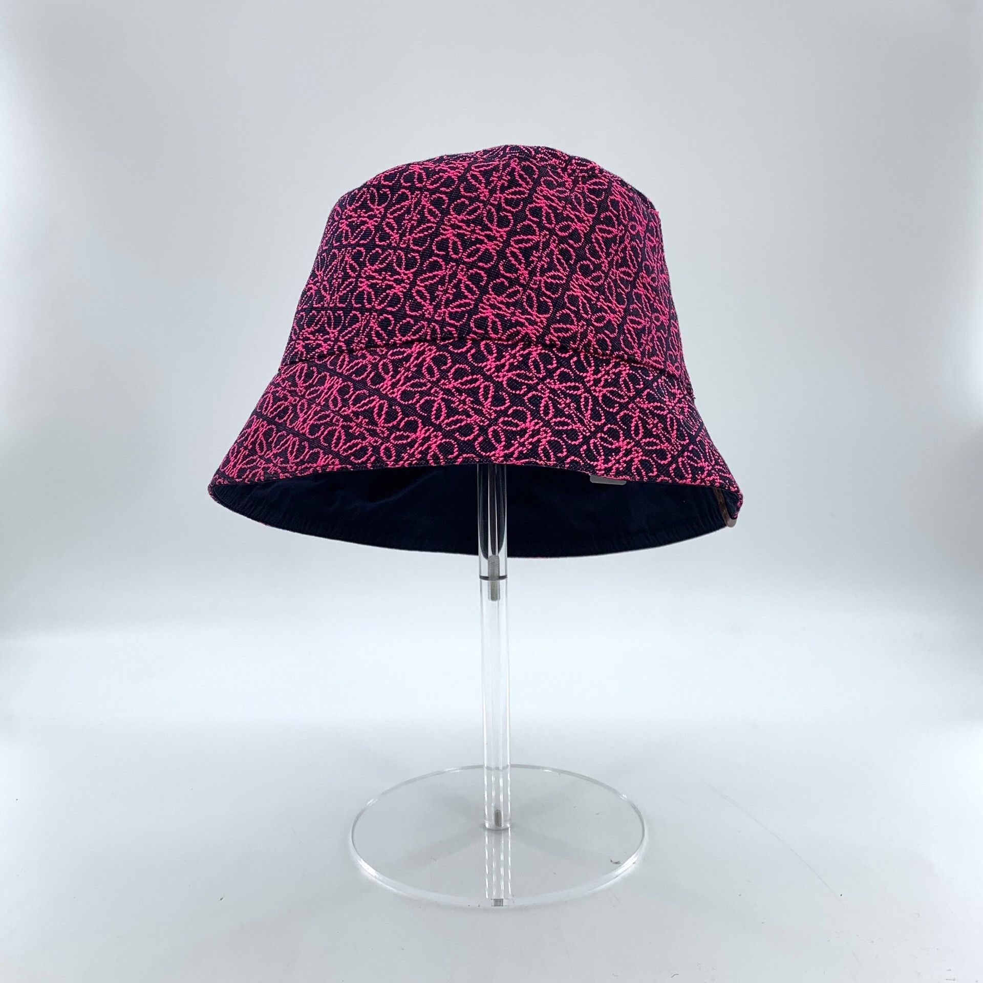 Loewe Loewe Pink Anagram Bucket Hat 58 Size ONE SIZE - 4 Thumbnail