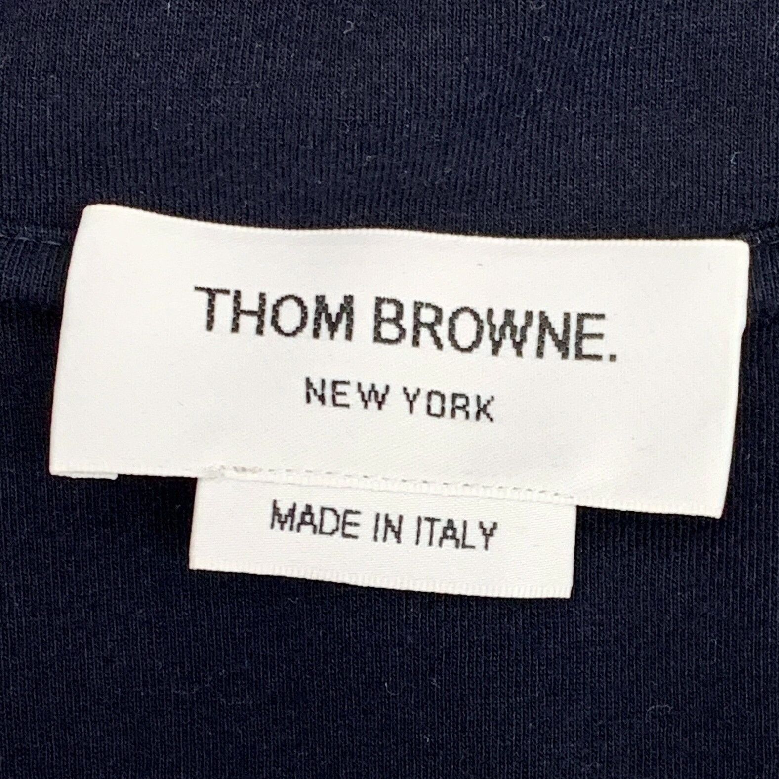 Thom Browne Thom Browne 4-Bar Navy Cotton Hooded Coat 36 Size XS / US 0-2 / IT 36-38 - 6 Thumbnail