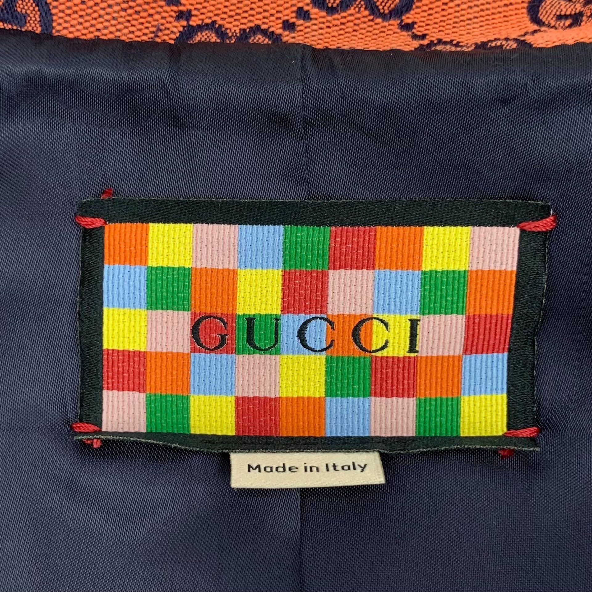 Gucci Gucci Multicolor GG Monogram Jacquard Jacket 38 Size XS / US 0-2 / IT 36-38 - 7 Thumbnail