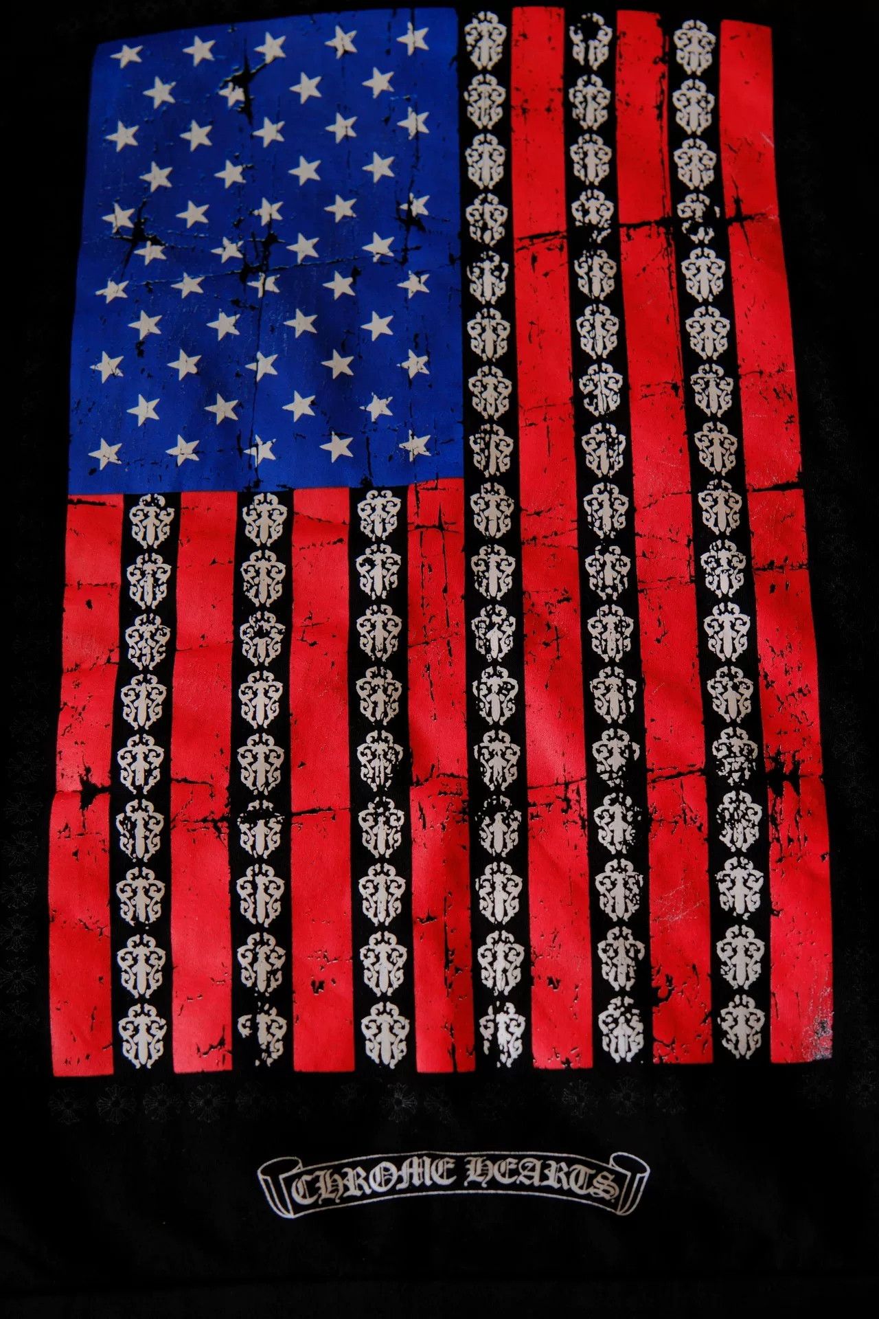 Chrome Hearts Chrome Hearts USA Flag Dagger Zip Hoodie S Size US S / EU 44-46 / 1 - 7 Thumbnail