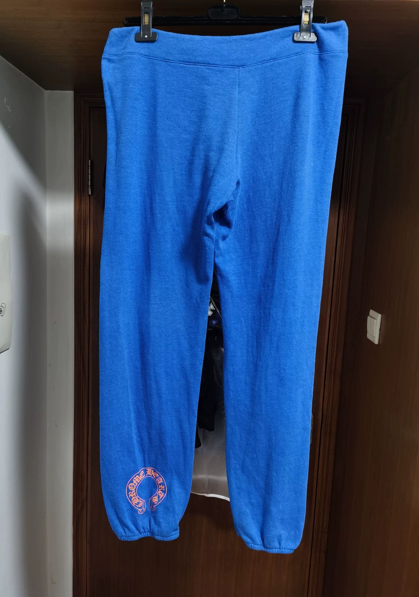 Chrome Hearts Chrome Hearts Orange Horseshoe Blue Sweatpants L Size US 34 / EU 50 - 2 Thumbnail