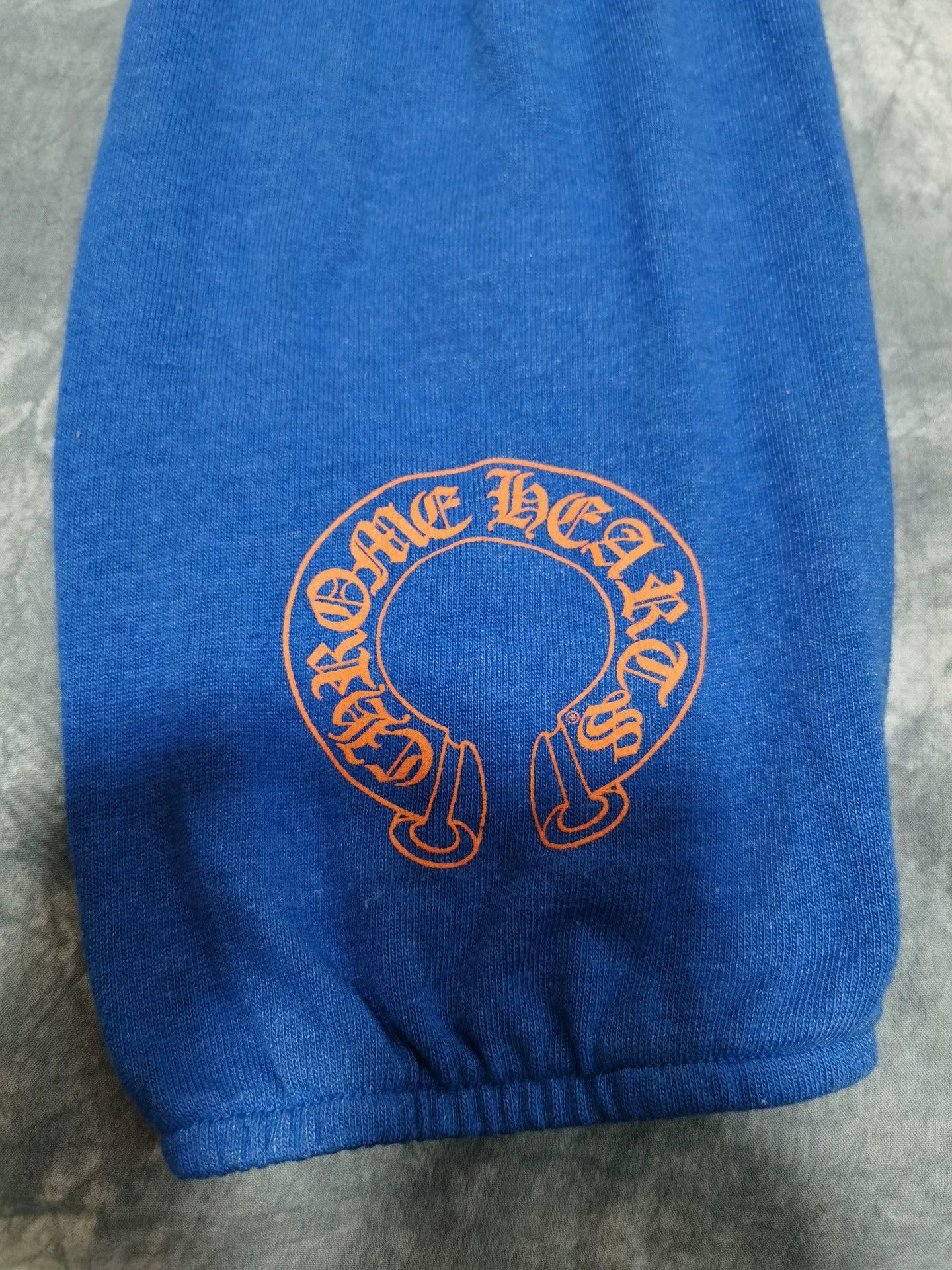Chrome Hearts Chrome Hearts Orange Horseshoe Blue Sweatpants L Size US 34 / EU 50 - 4 Thumbnail