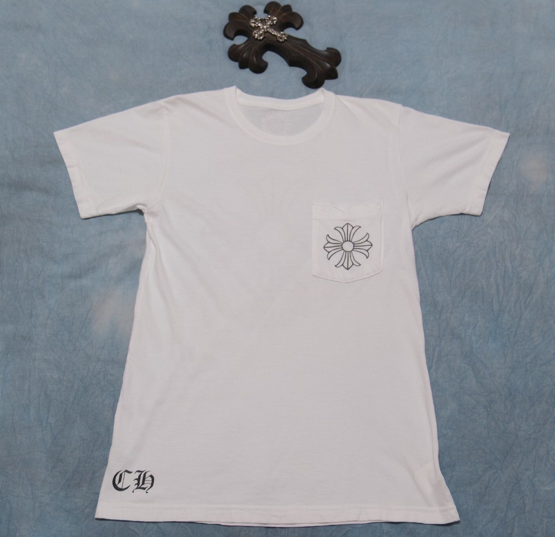 Chrome Hearts Chrome Hearts Floral Scroll Cross Pocket T-Shirt S Size S / US 4 / IT 40 - 3 Thumbnail