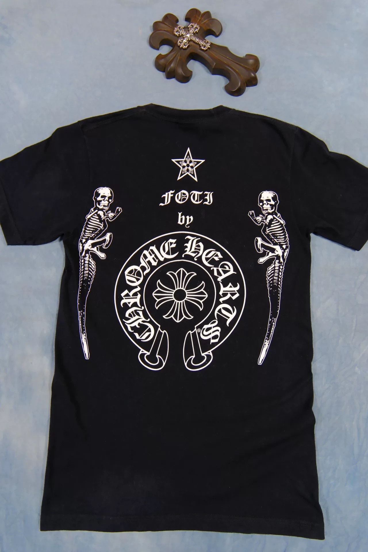 Chrome Hearts Chrome Hearts x Joe Foti Skull Horseshoe T-Shirt S Size US S / EU 44-46 / 1 - 2 Thumbnail
