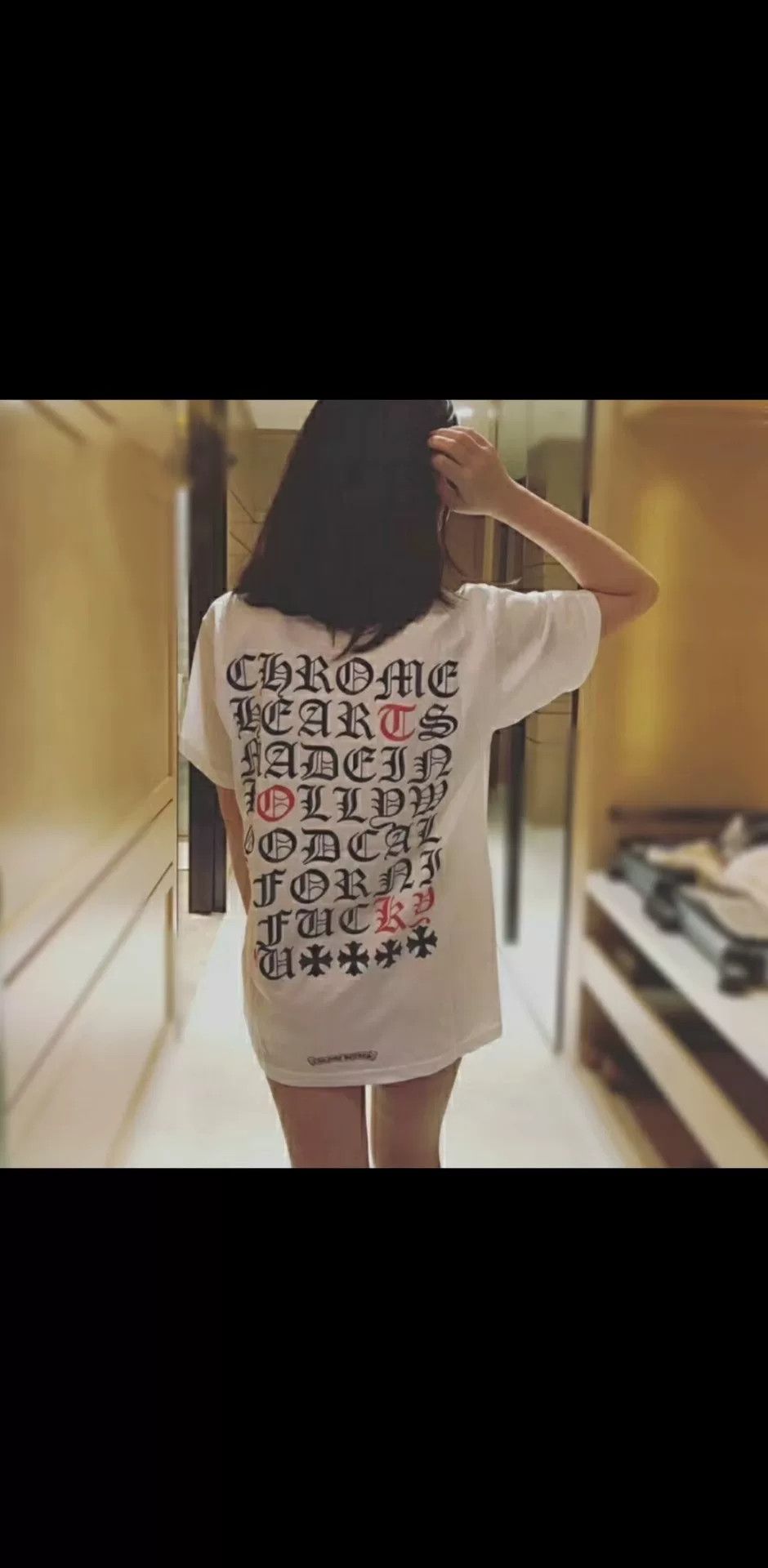 Chrome Hearts Chrome Hearts Gothic Back Print Pocket T-Shirt M Size US M / EU 48-50 / 2 - 9 Thumbnail