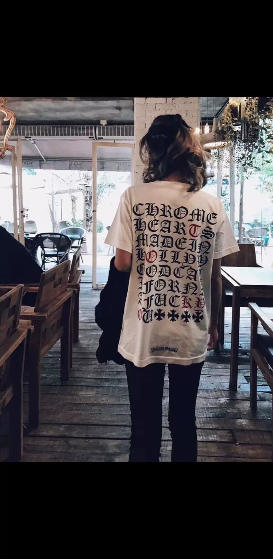 Chrome Hearts Chrome Hearts Gothic Back Print Pocket T-Shirt M Size US M / EU 48-50 / 2 - 10 Thumbnail