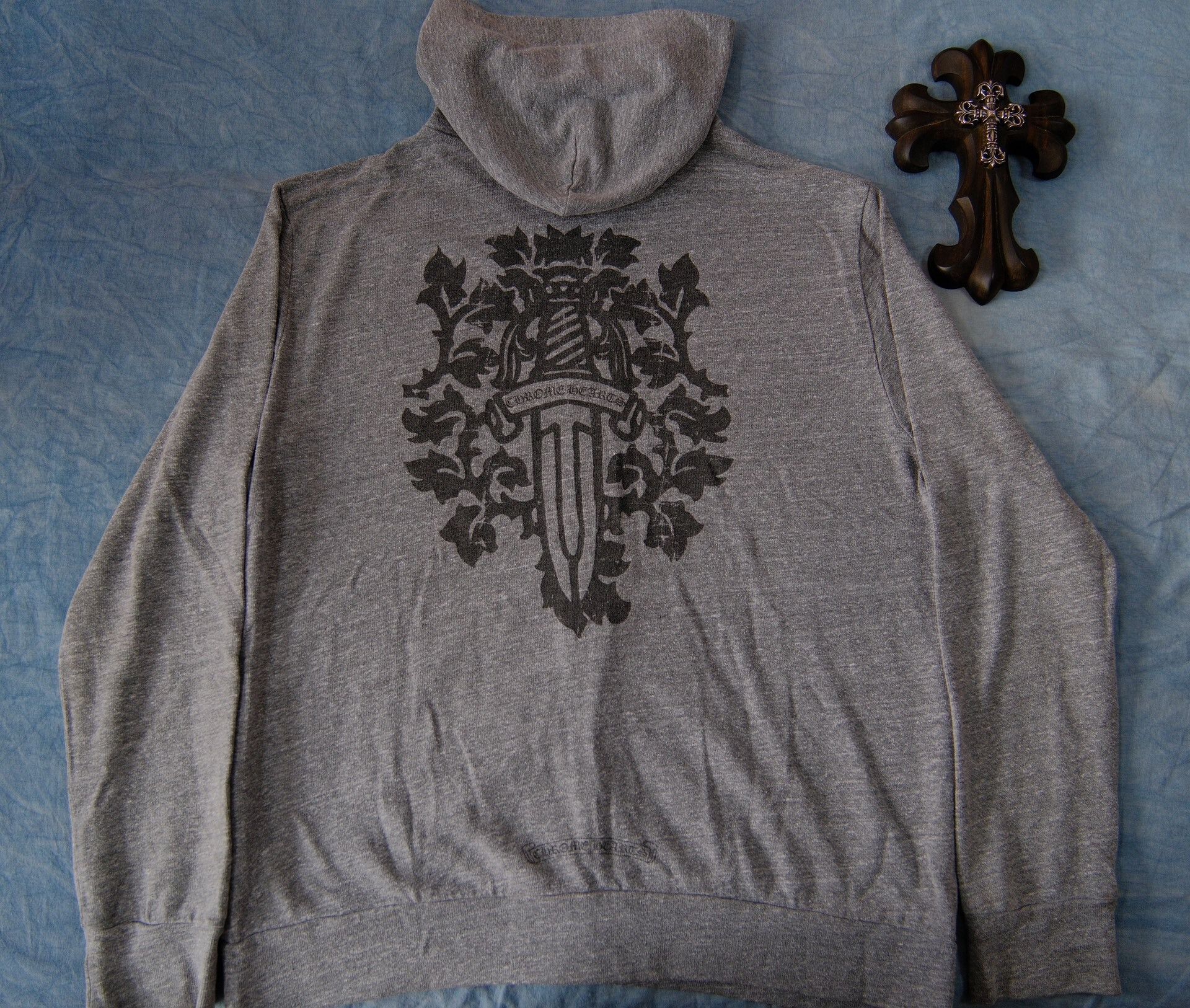 Chrome Hearts Chrome Hearts Dagger Graphic Zip-Up Hoodie S Size US S / EU 44-46 / 1 - 2 Thumbnail