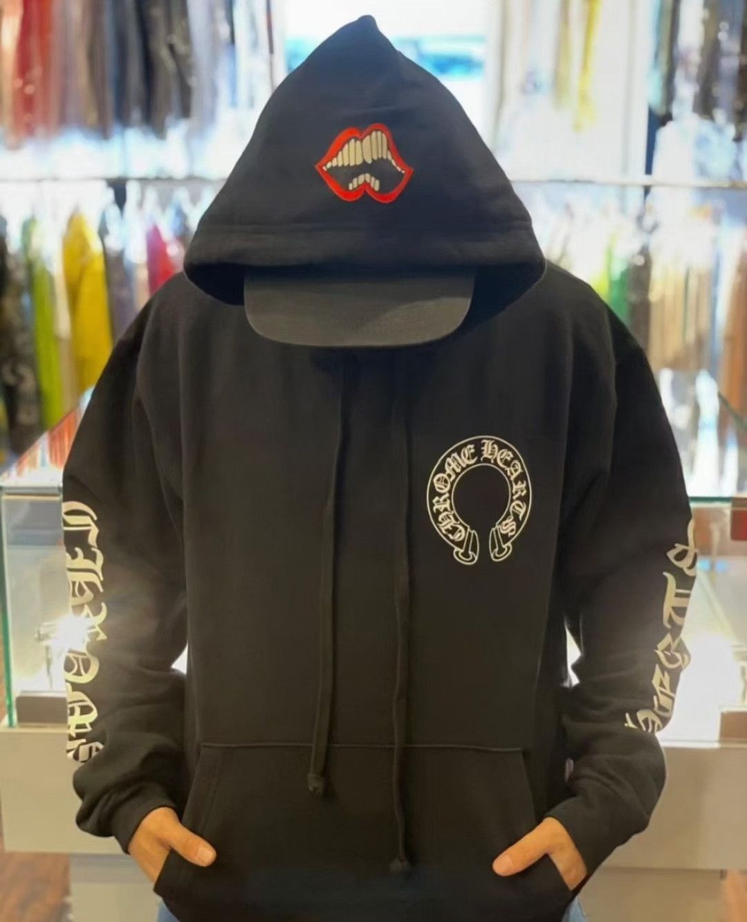 Chrome Hearts Chrome Hearts Matty Boy Lip Horseshoe Hoodie Medium Size US M / EU 48-50 / 2 - 10 Thumbnail