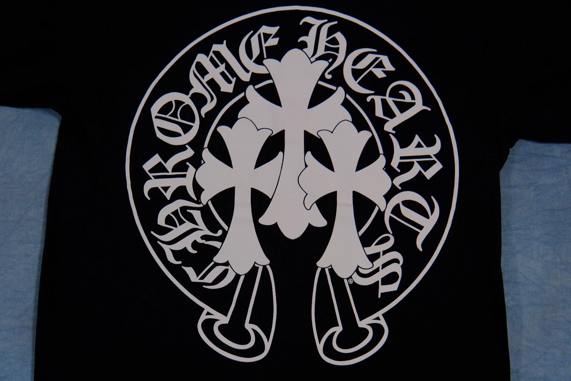 Chrome Hearts Chrome Hearts Horseshoe Cross Logo T-Shirt S Size US S / EU 44-46 / 1 - 6 Thumbnail