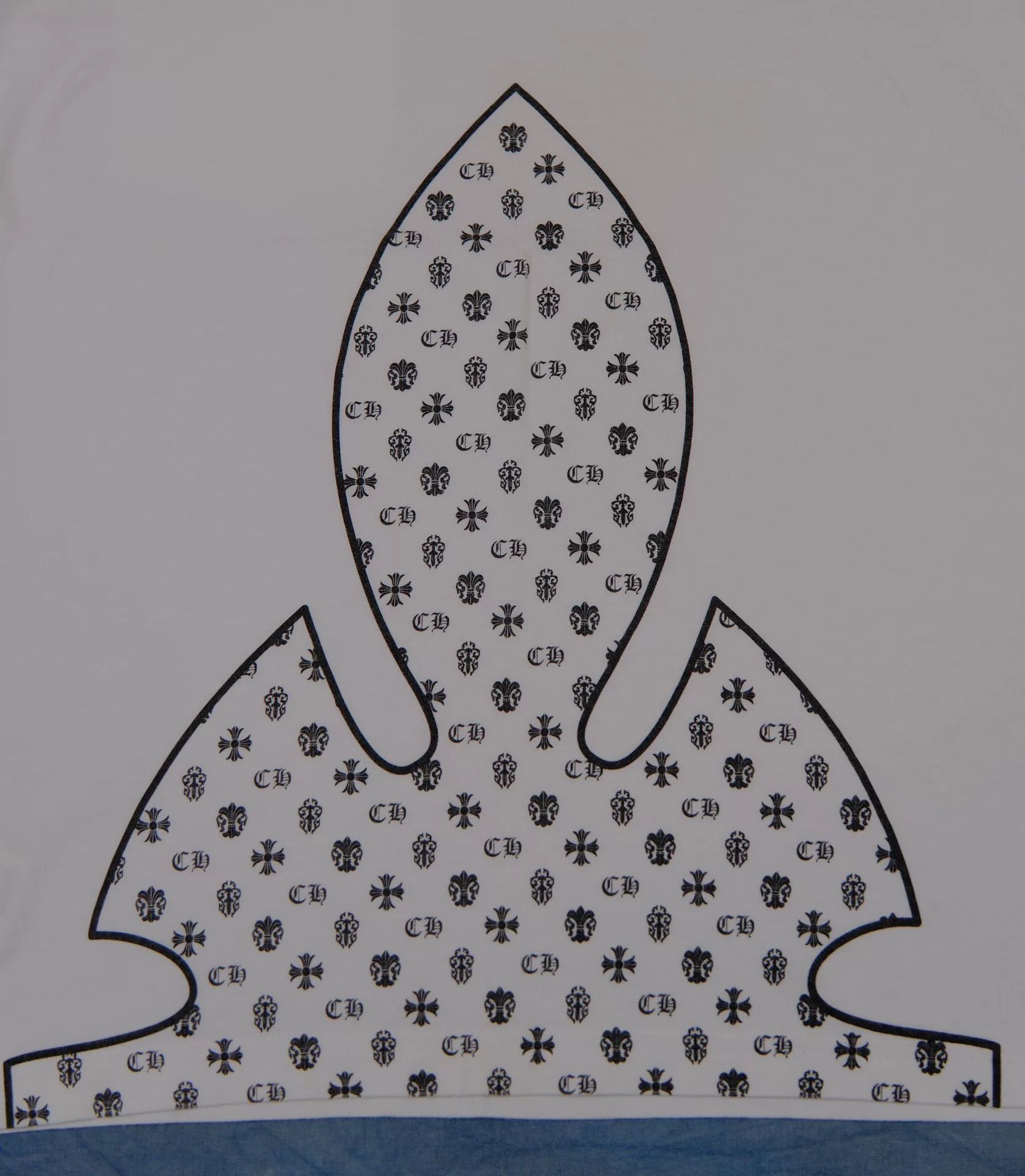 Chrome Hearts Chrome Hearts Monogram Logo Pocket T-Shirt Size S Size US S / EU 44-46 / 1 - 6 Thumbnail