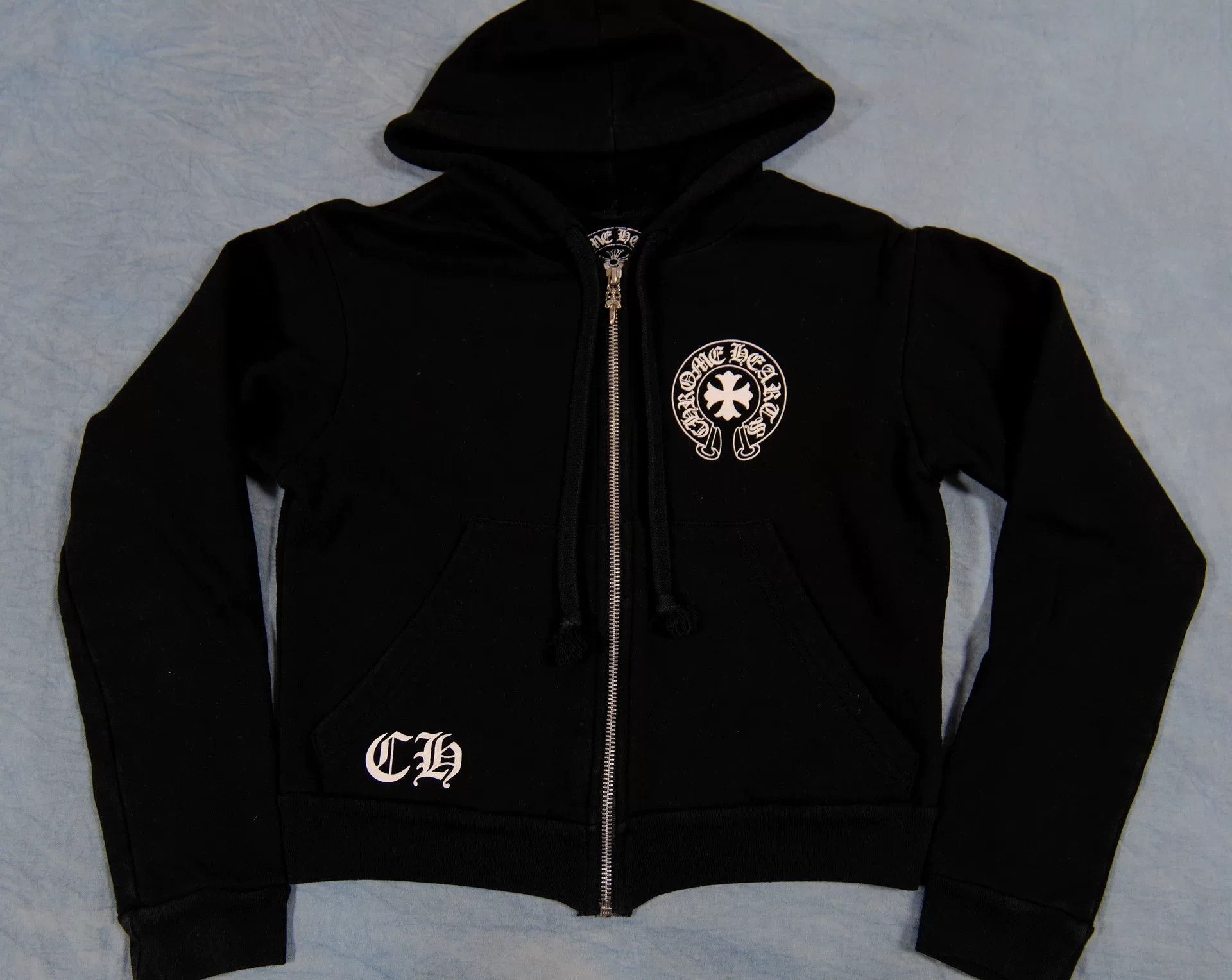 Chrome Hearts Chrome Hearts Gothic Back Zip Hoodie XS Size XS / US 0-2 / IT 36-38 - 3 Thumbnail