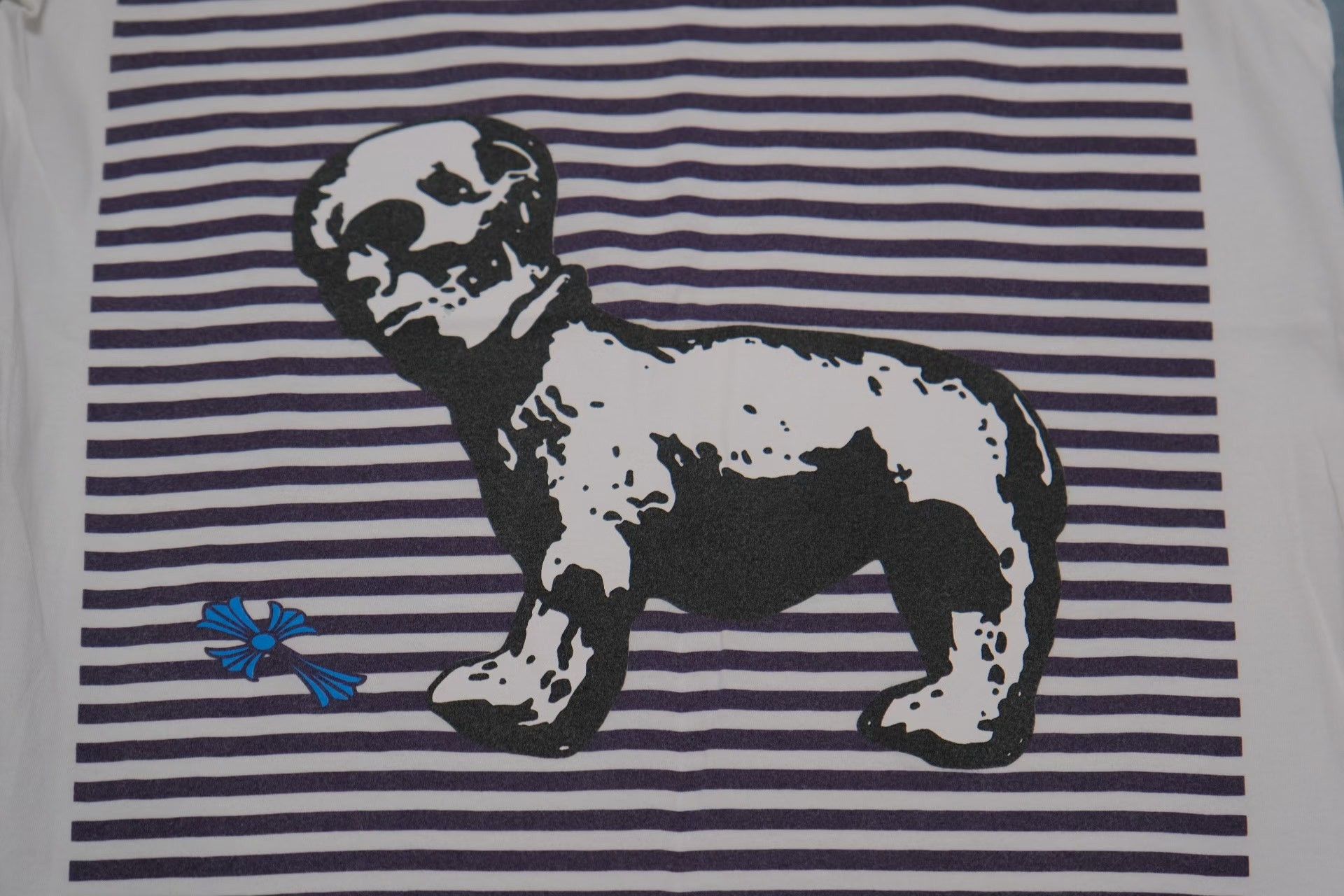 Chrome Hearts Chrome Hearts Joe Foti Dog Striped T-Shirt S Size US S / EU 44-46 / 1 - 4 Thumbnail