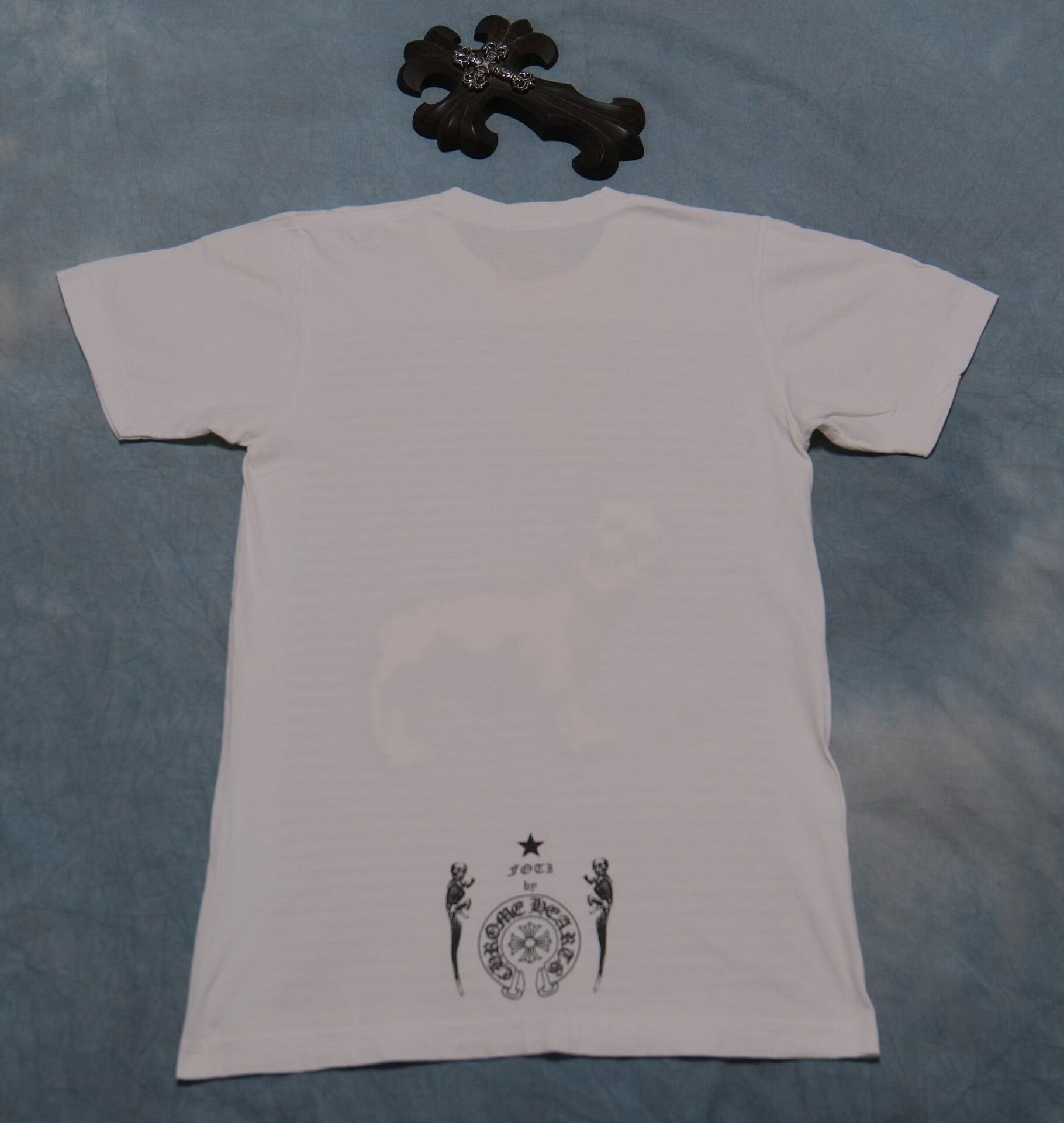 Chrome Hearts Chrome Hearts Joe Foti Dog Striped T-Shirt S Size US S / EU 44-46 / 1 - 3 Thumbnail