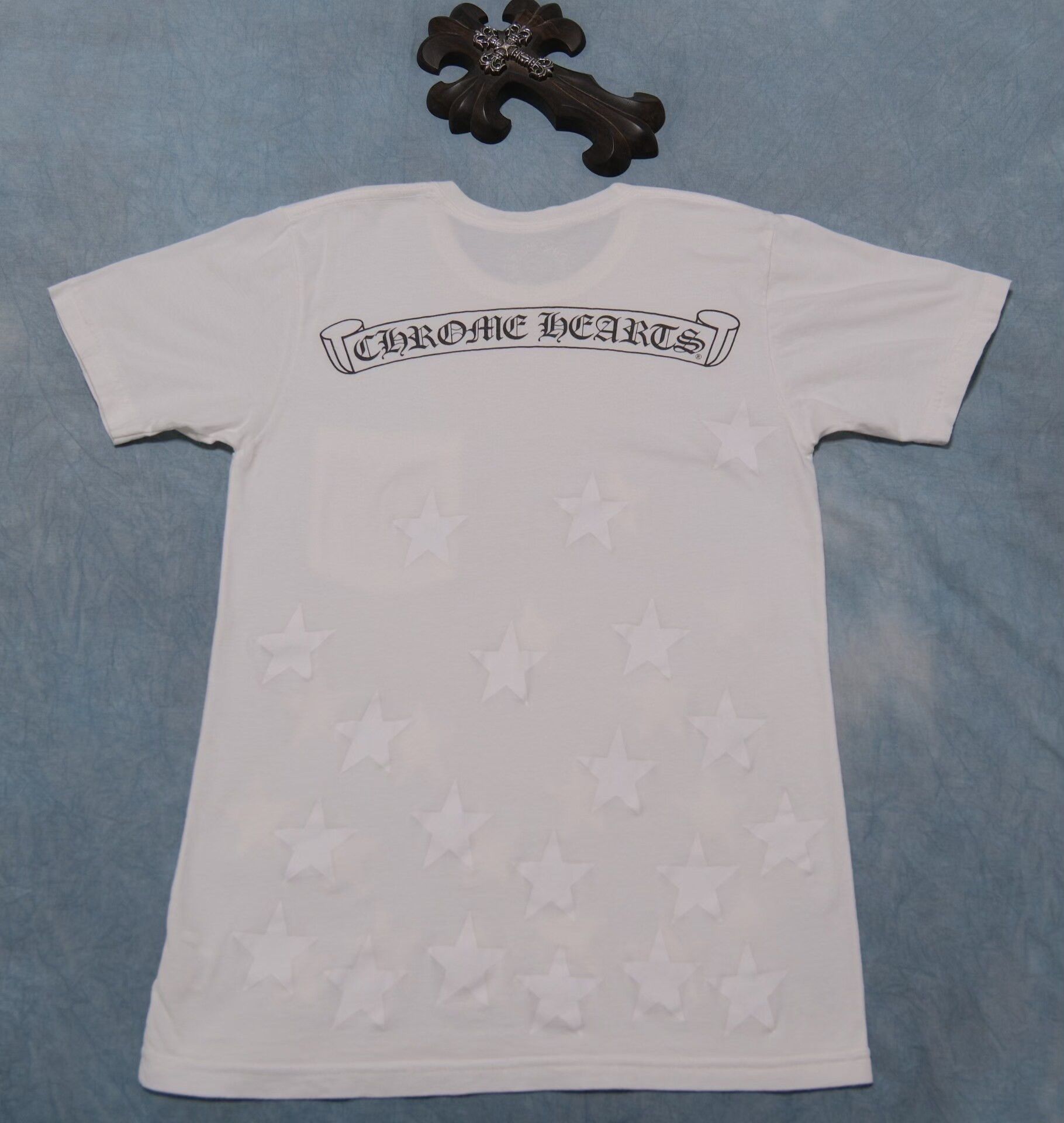 Chrome Hearts Chrome Hearts Star Pattern Horseshoe Pocket T-Shirt S Size US S / EU 44-46 / 1 - 3 Thumbnail