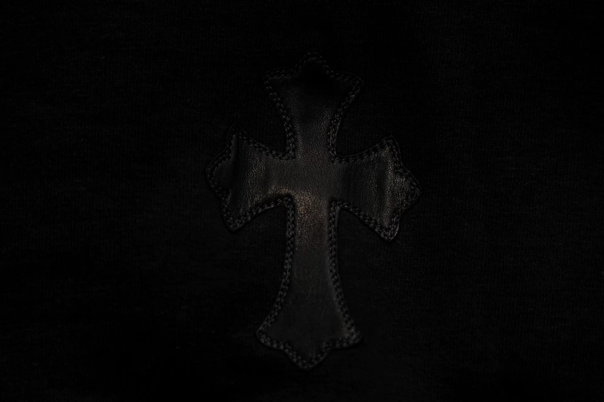 Chrome Hearts Chrome Hearts Triple Leather Cross Patch T-Shirt Size S Size US S / EU 44-46 / 1 - 4 Thumbnail