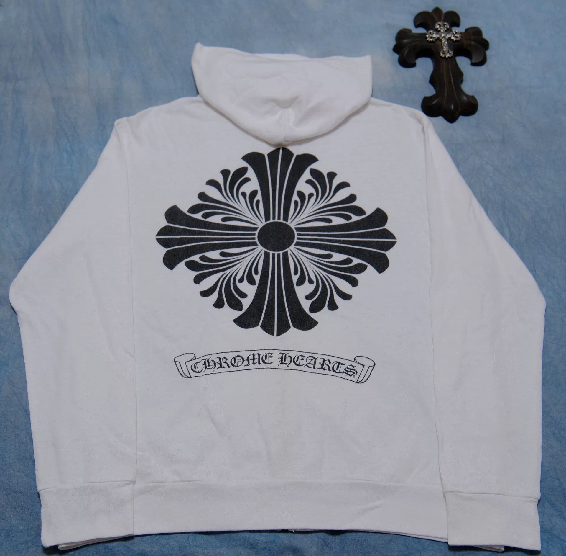 Chrome Hearts Chrome Hearts Cross Logo Zip Hoodie S Size US S / EU 44-46 / 1 - 2 Thumbnail