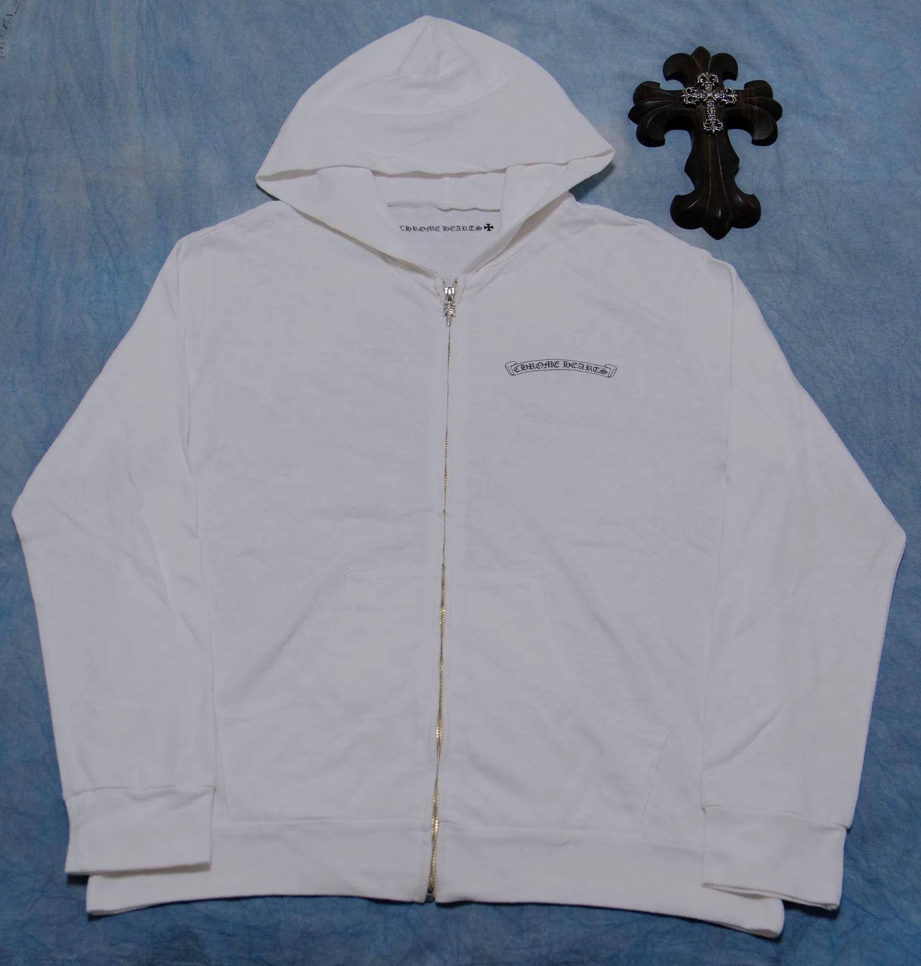 Chrome Hearts Chrome Hearts Cross Logo Zip Hoodie S Size US S / EU 44-46 / 1 - 3 Thumbnail