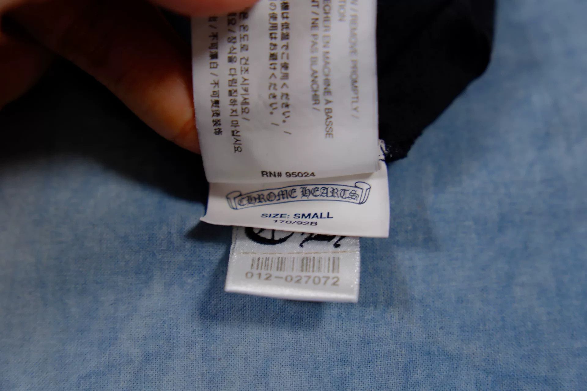 Chrome Hearts Chrome Hearts Star Graphic Pocket T-Shirt S Size US S / EU 44-46 / 1 - 9 Thumbnail