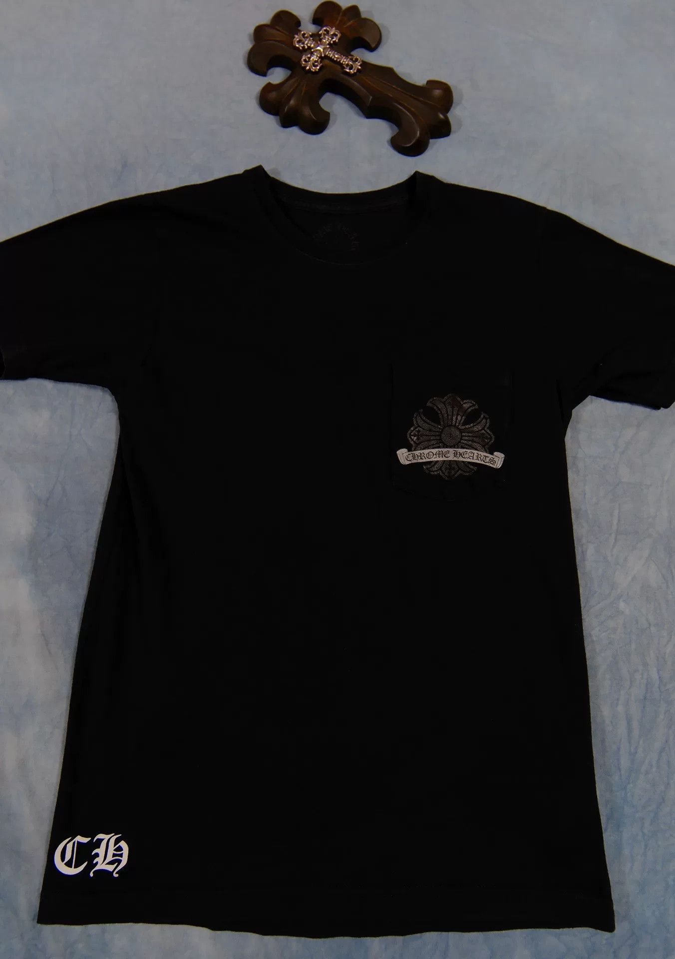 Chrome Hearts Chrome Hearts Horseshoe Logo Pocket T-Shirt S Size US S / EU 44-46 / 1 - 3 Thumbnail