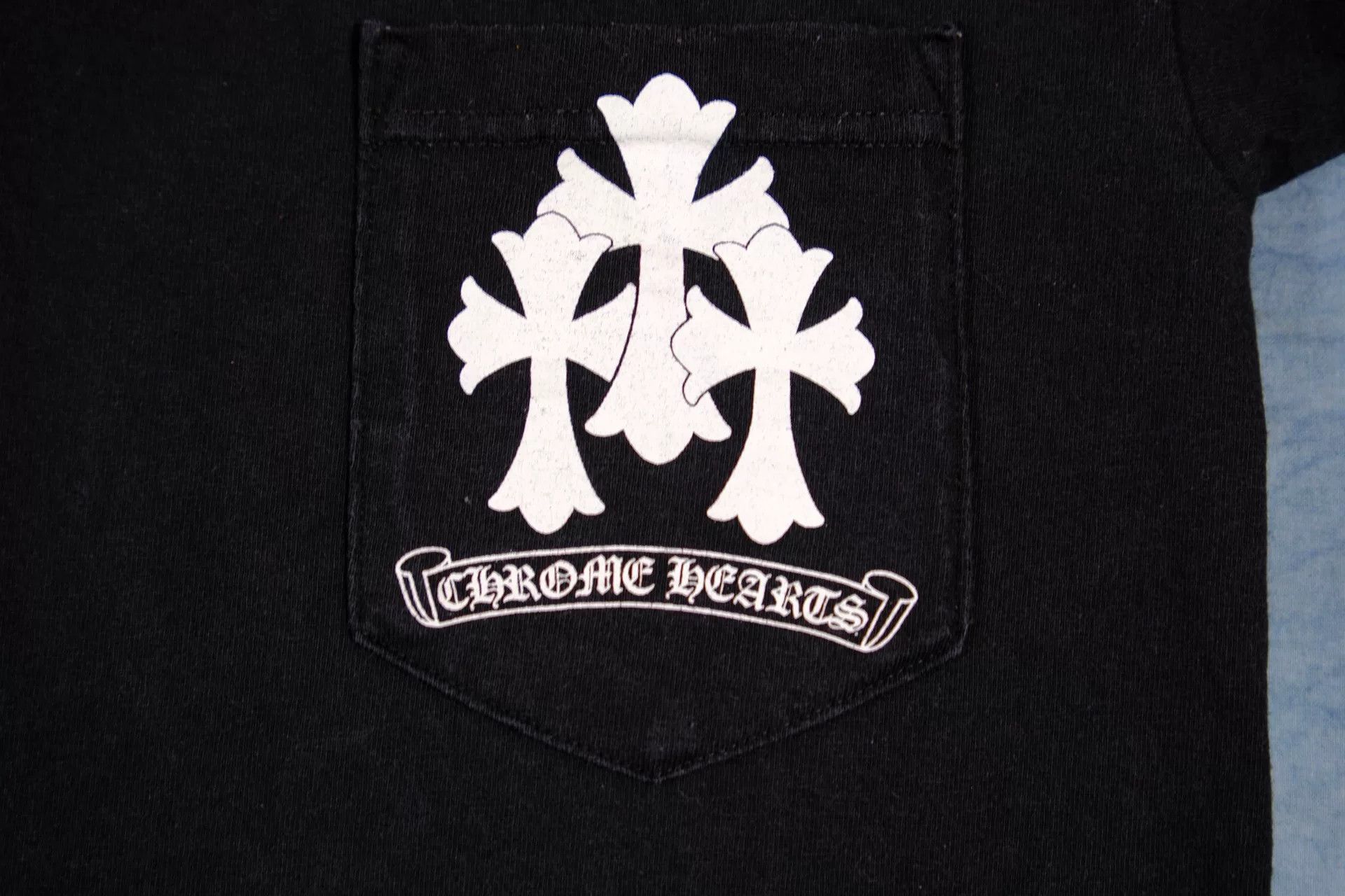 Chrome Hearts Chrome Hearts Triple Cross Pocket T-Shirt S Size US S / EU 44-46 / 1 - 4 Thumbnail