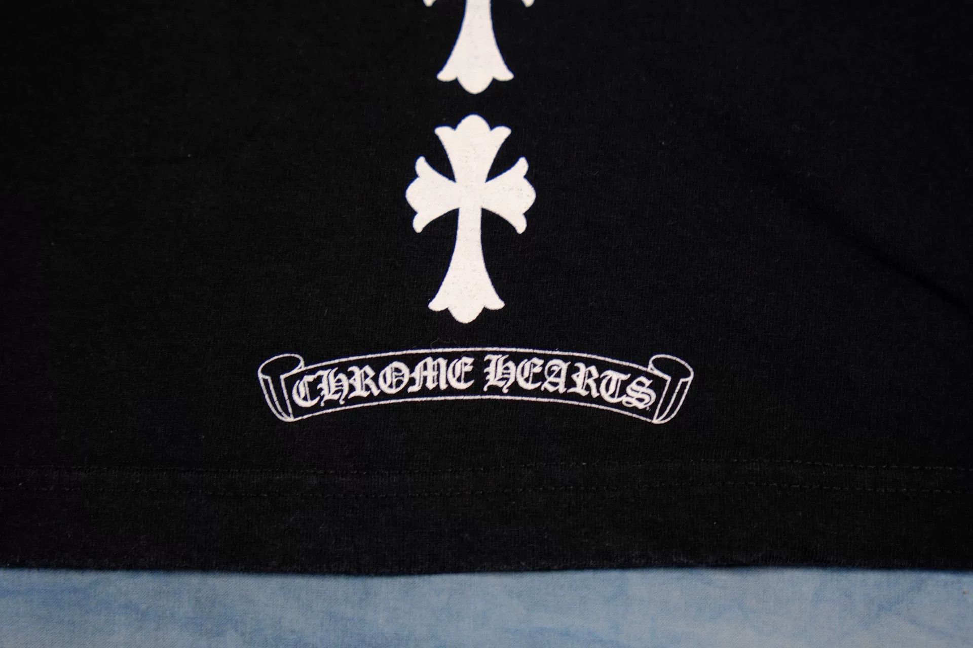 Chrome Hearts Chrome Hearts Triple Cross Pocket T-Shirt S Size US S / EU 44-46 / 1 - 8 Thumbnail