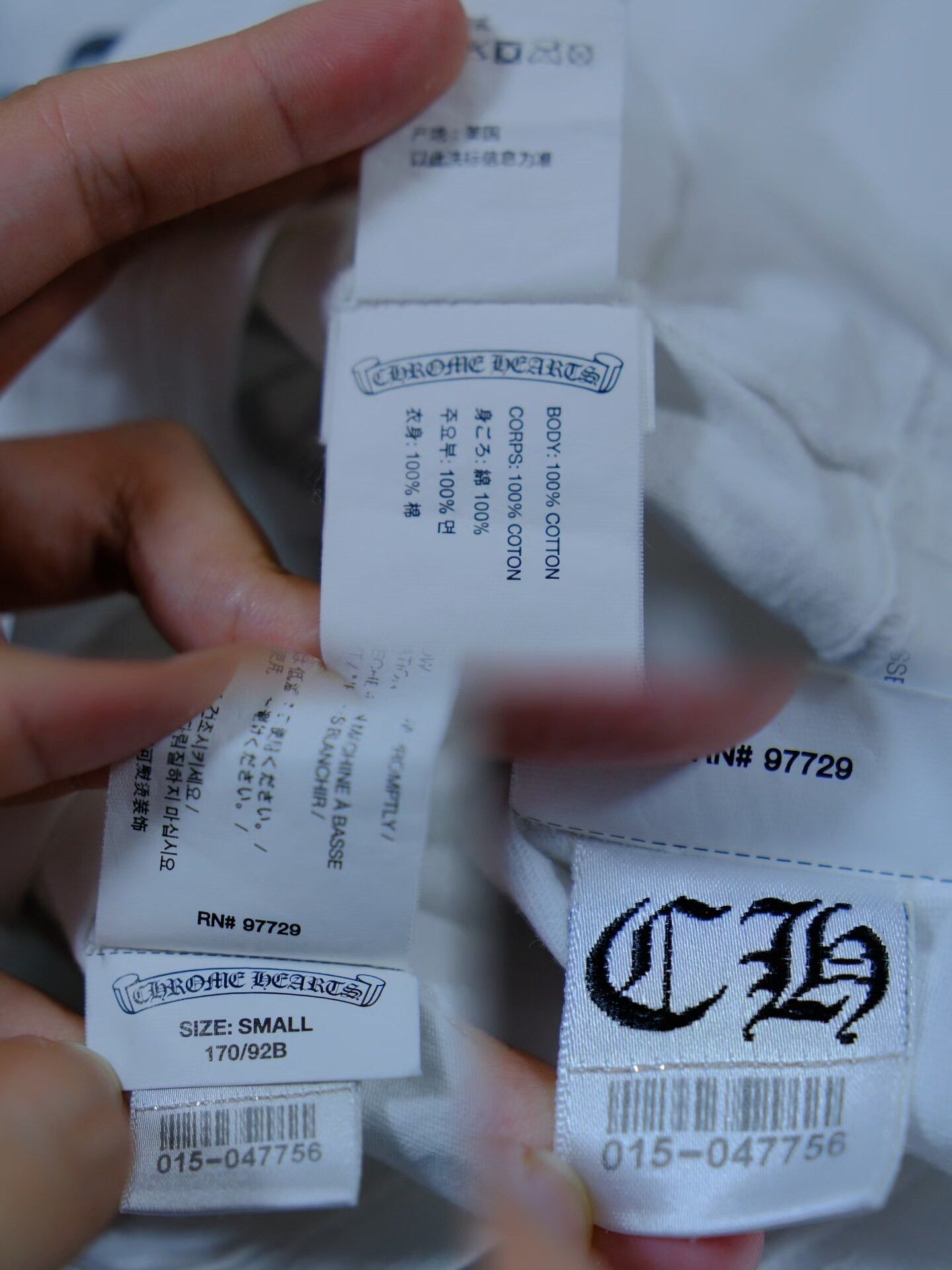 Chrome Hearts Chrome Hearts Hangzhou Horseshoe Pocket T-Shirt S Size US S / EU 44-46 / 1 - 7 Thumbnail