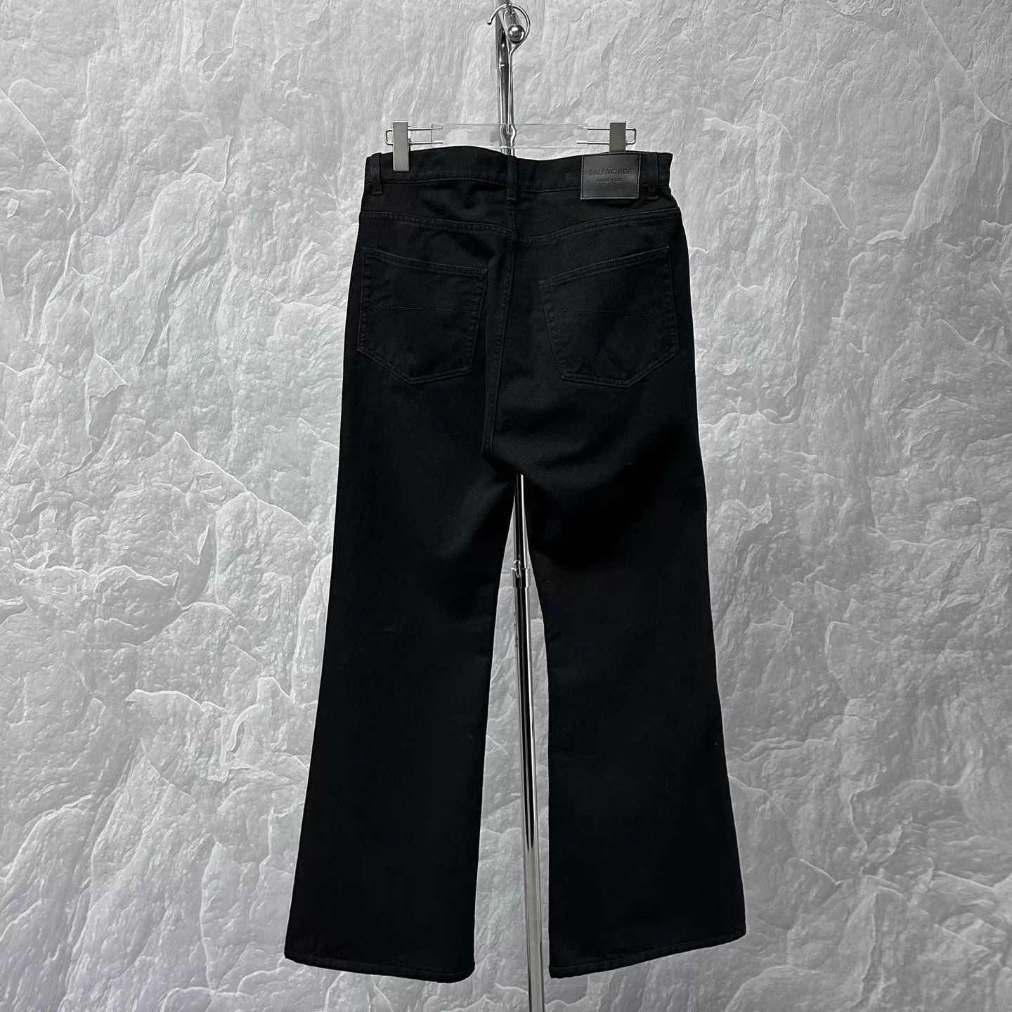 Balenciaga Balenciaga Garde-Robe Leather Patch Jeans 30 Size US 30 / EU 46 - 5 Thumbnail