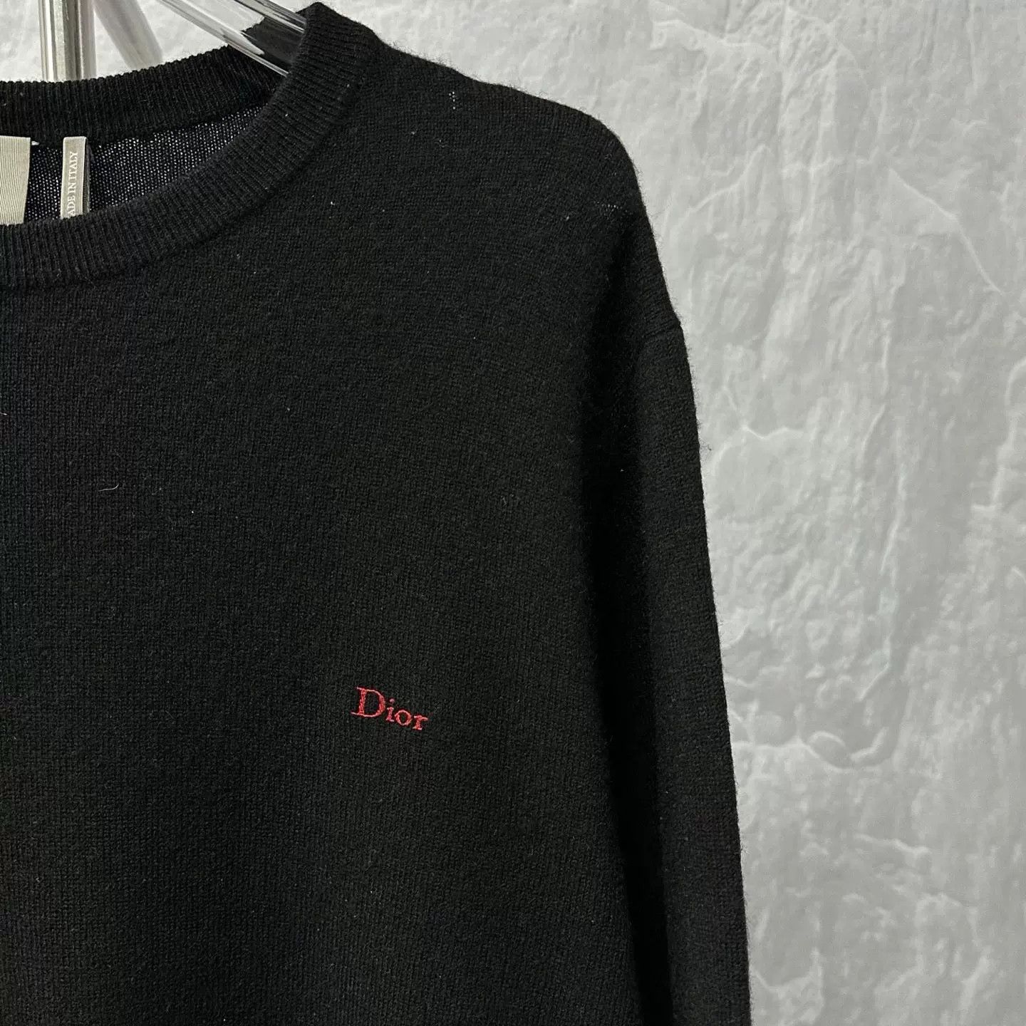 Dior Dior Cashmere Logo Sweater XL Size US XL / EU 56 / 4 - 4 Thumbnail
