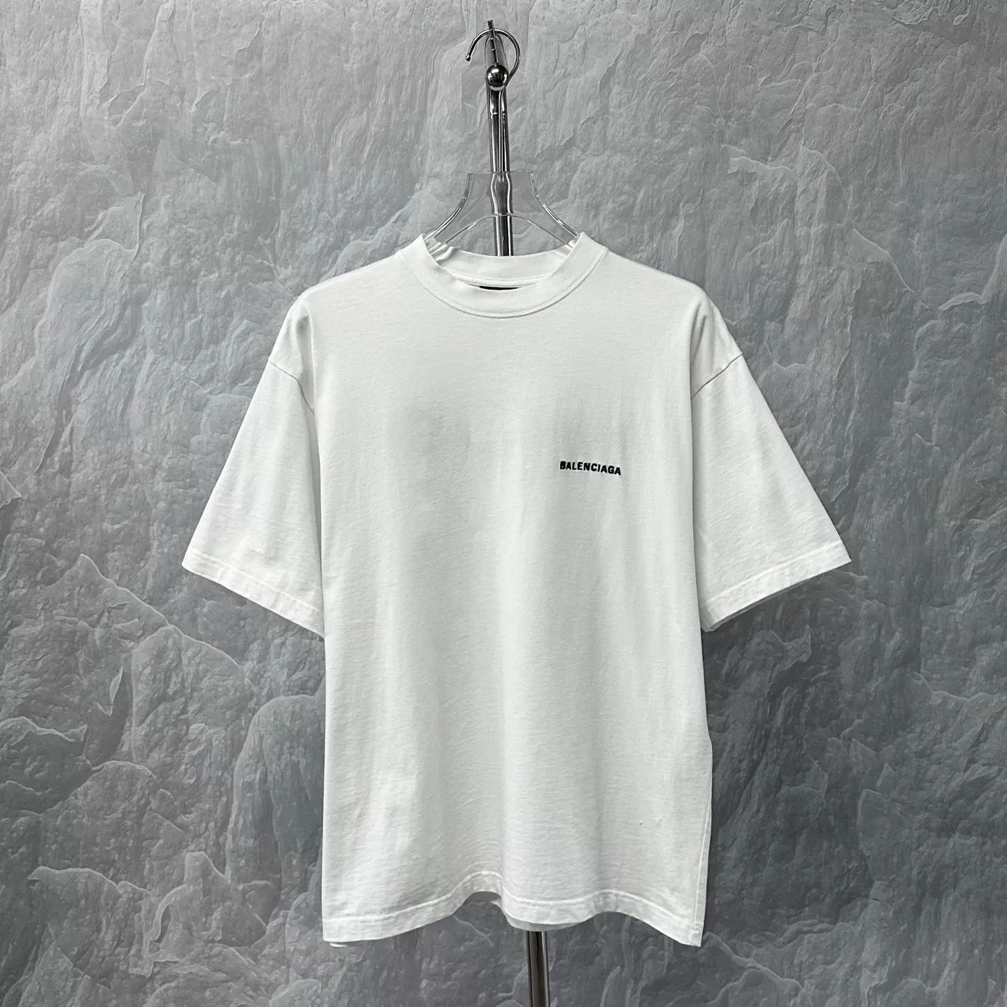 Balenciaga Balenciaga Logo Embroidered T-Shirt S Size US S / EU 44-46 / 1 - 2 Thumbnail